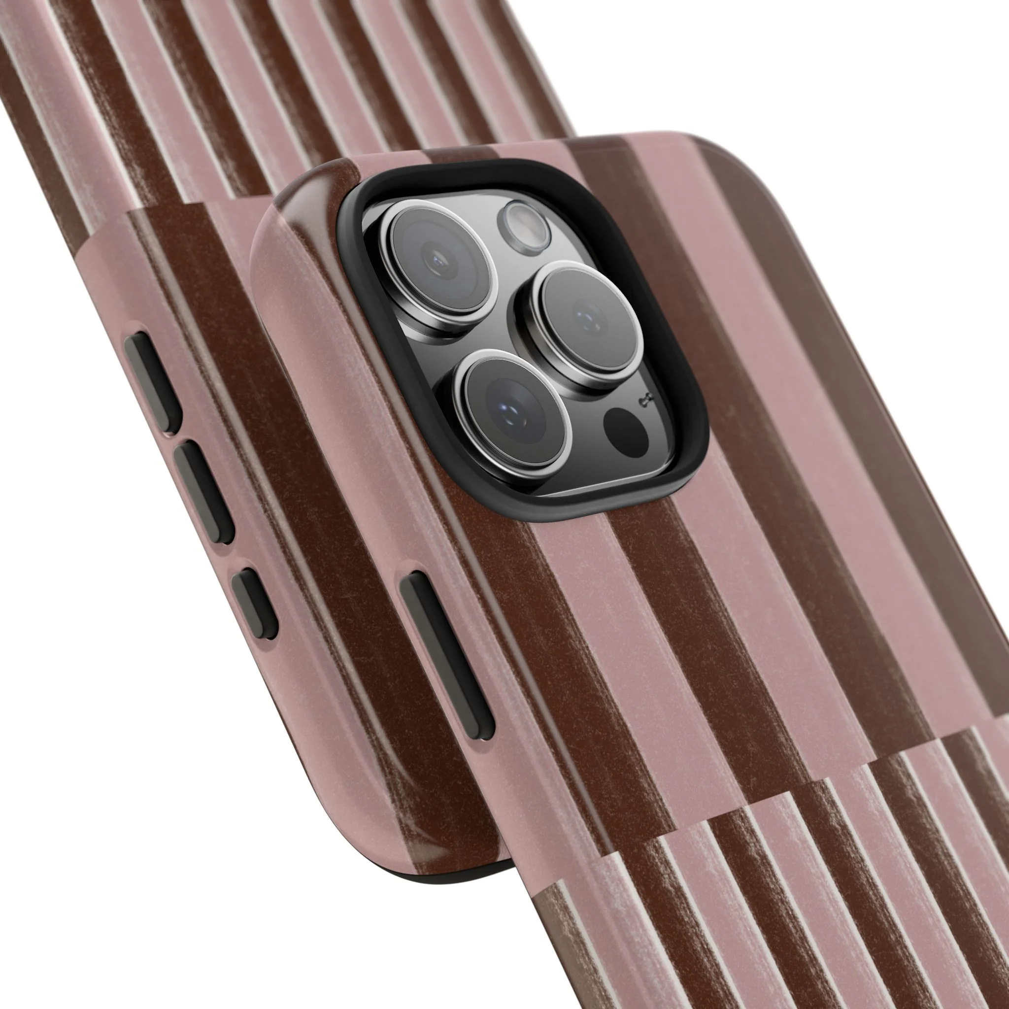 February Pink and Brown Phone Case - Image 96