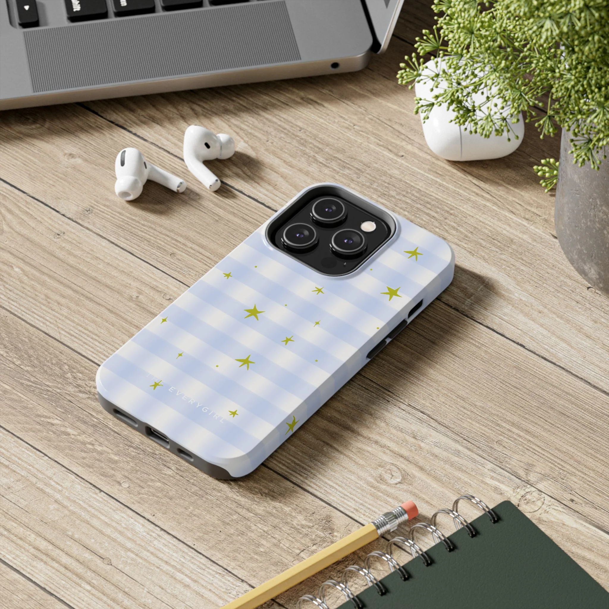 Gingham Stars Phone Case - Image 67