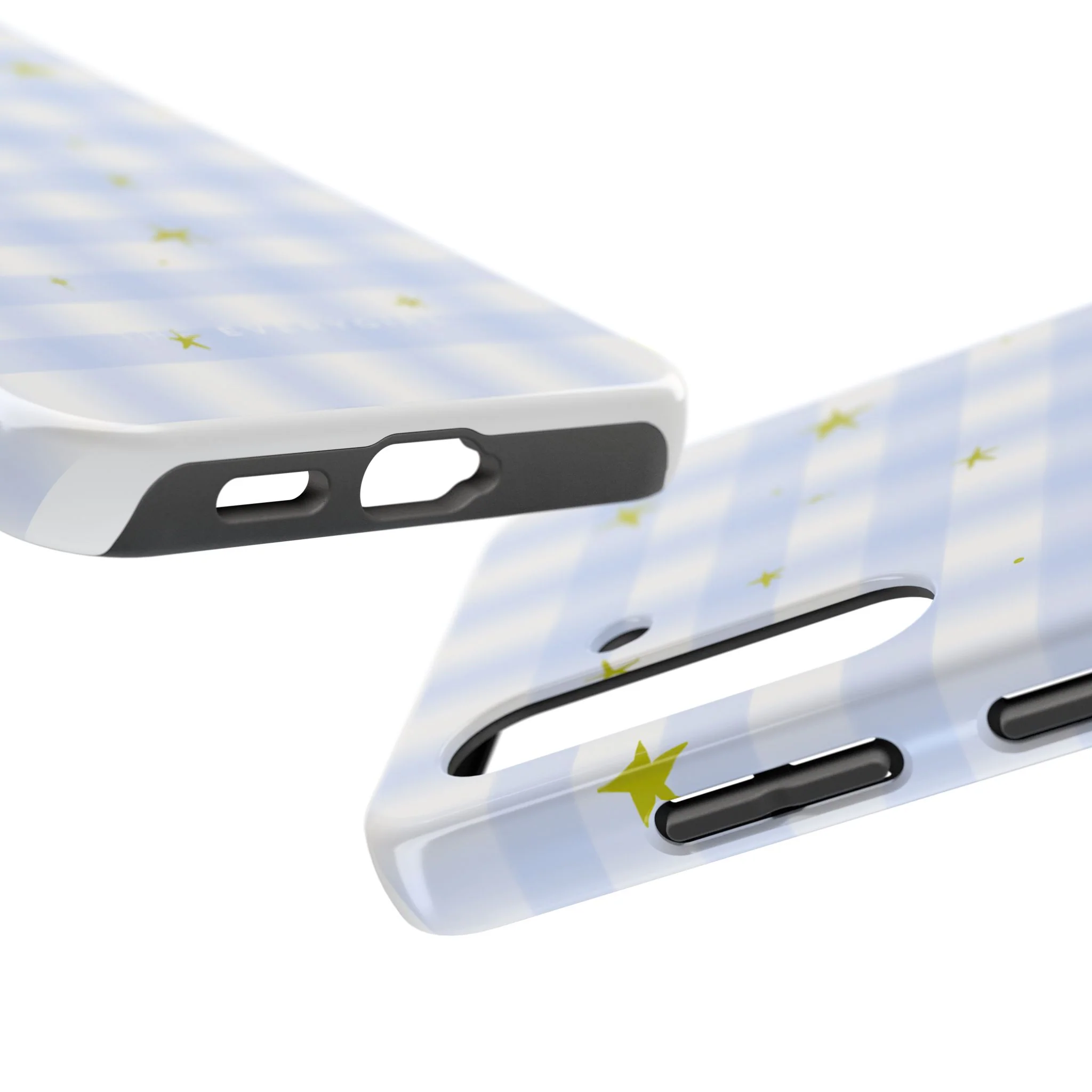 Gingham Stars Phone Case - Image 83