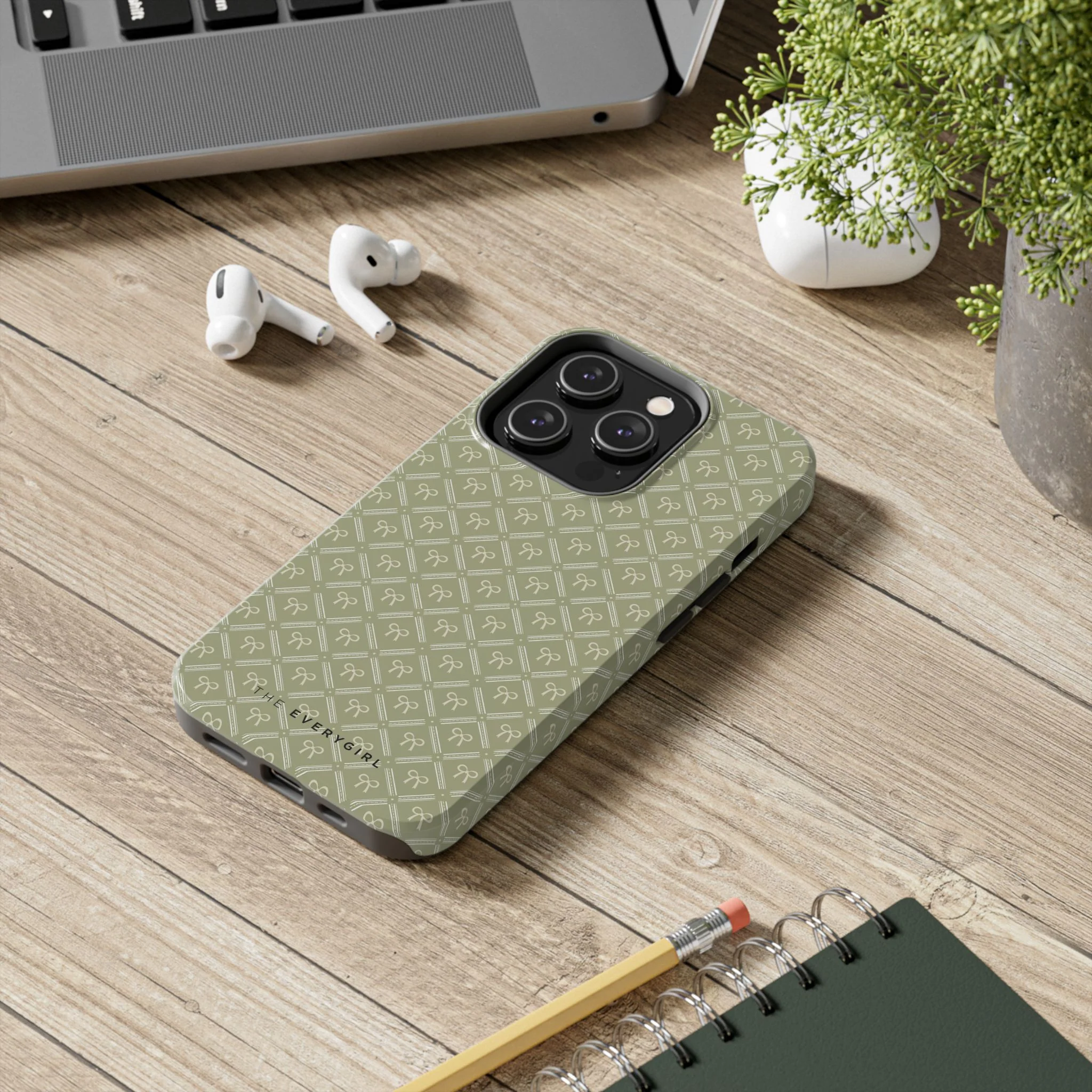 Green Bows IPhone Case - Image 77