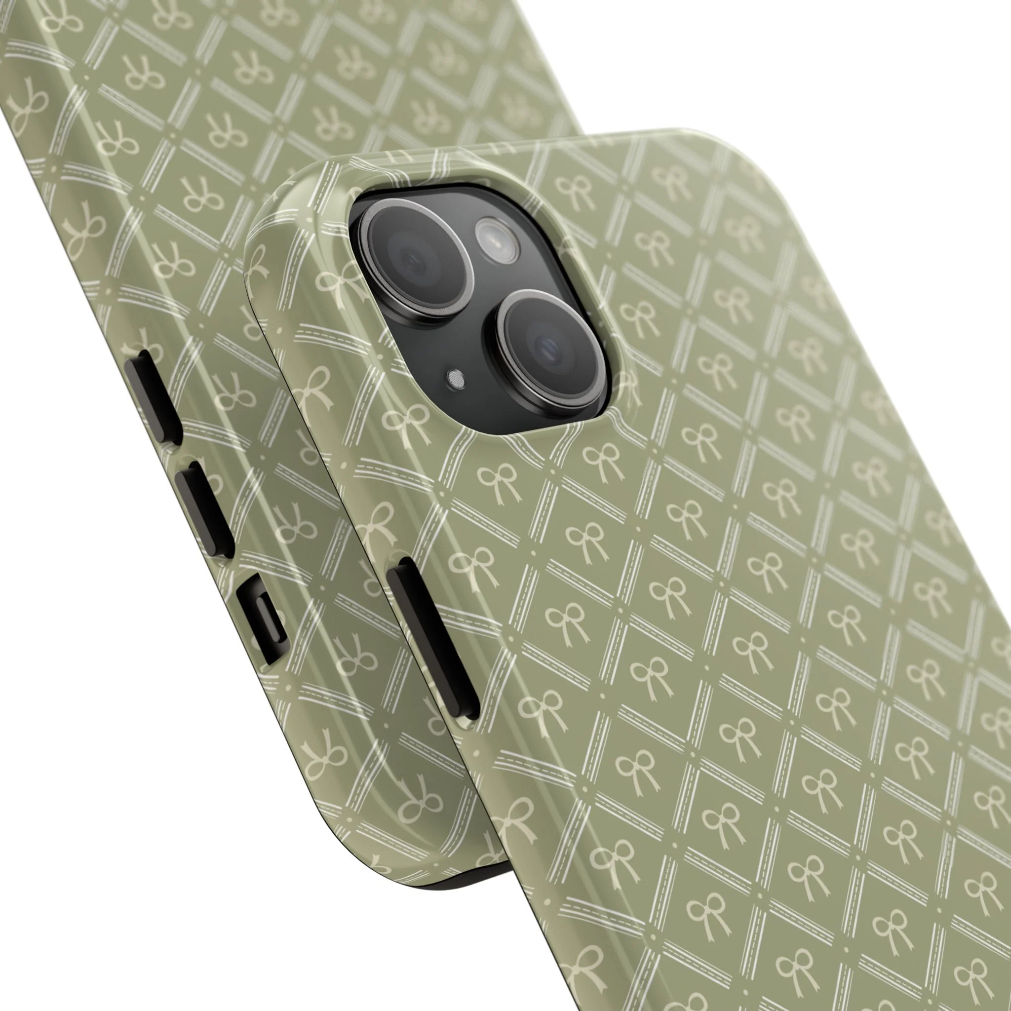 Green Bows IPhone Case - Image 86