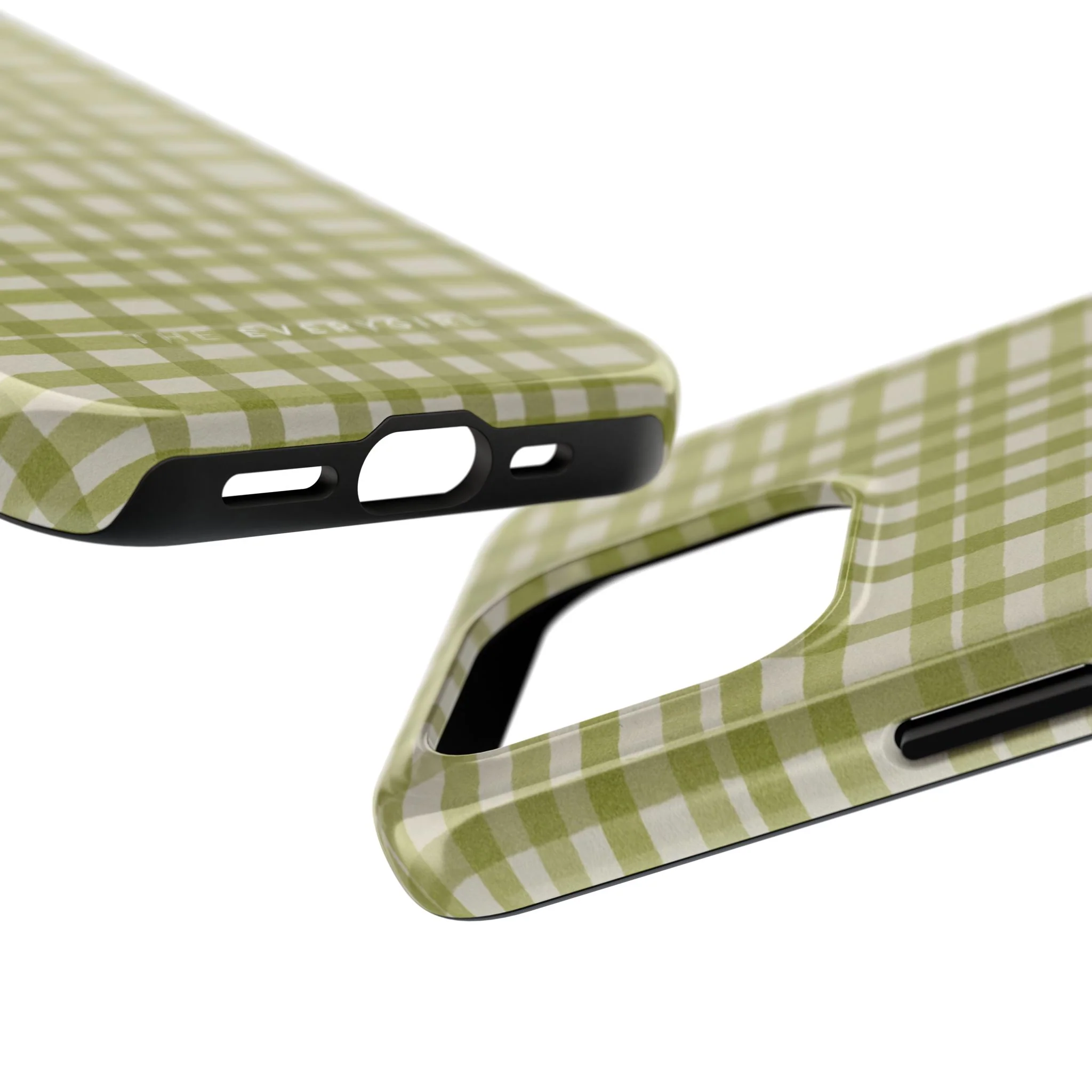 Green Gingham Phone Case - Image 74