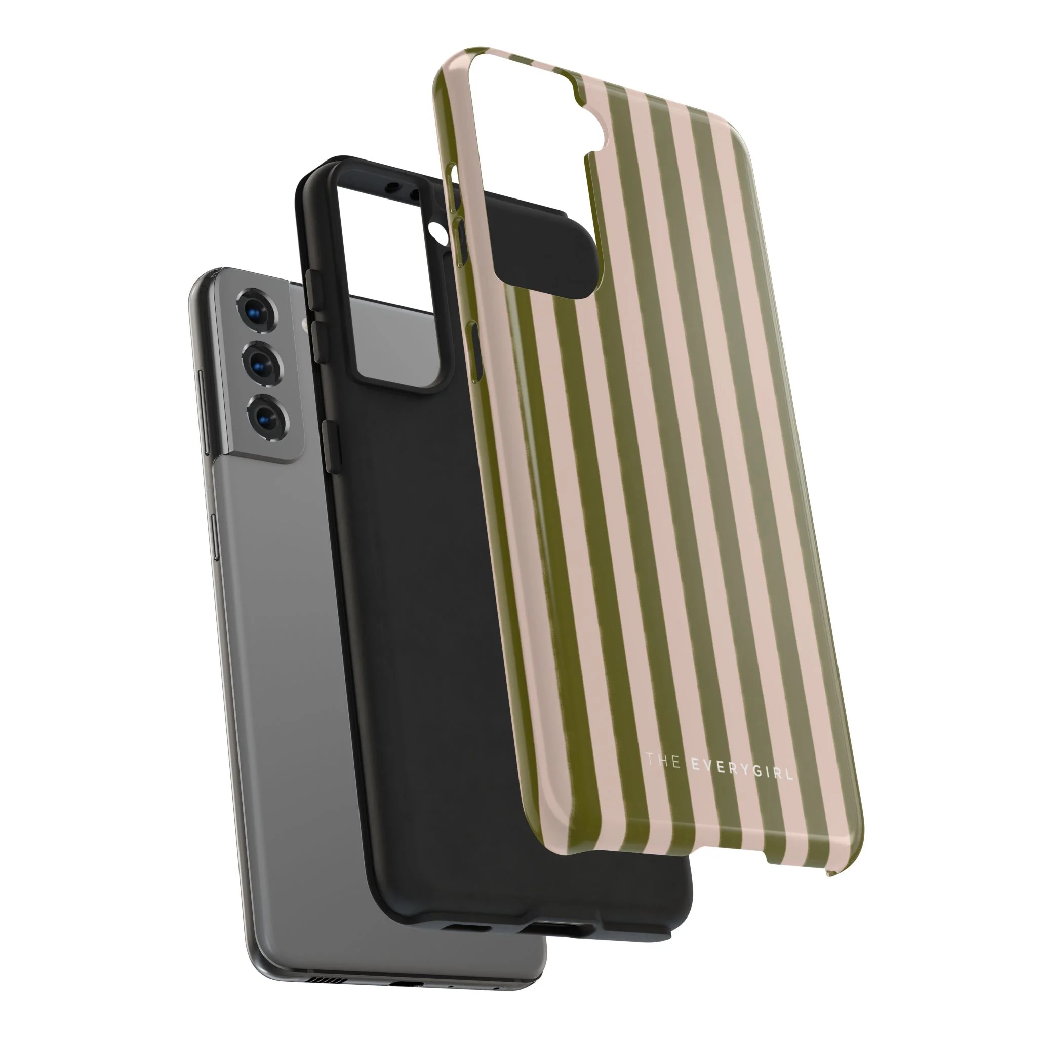 Green & Pink Stripes IPhone Case - Image 103