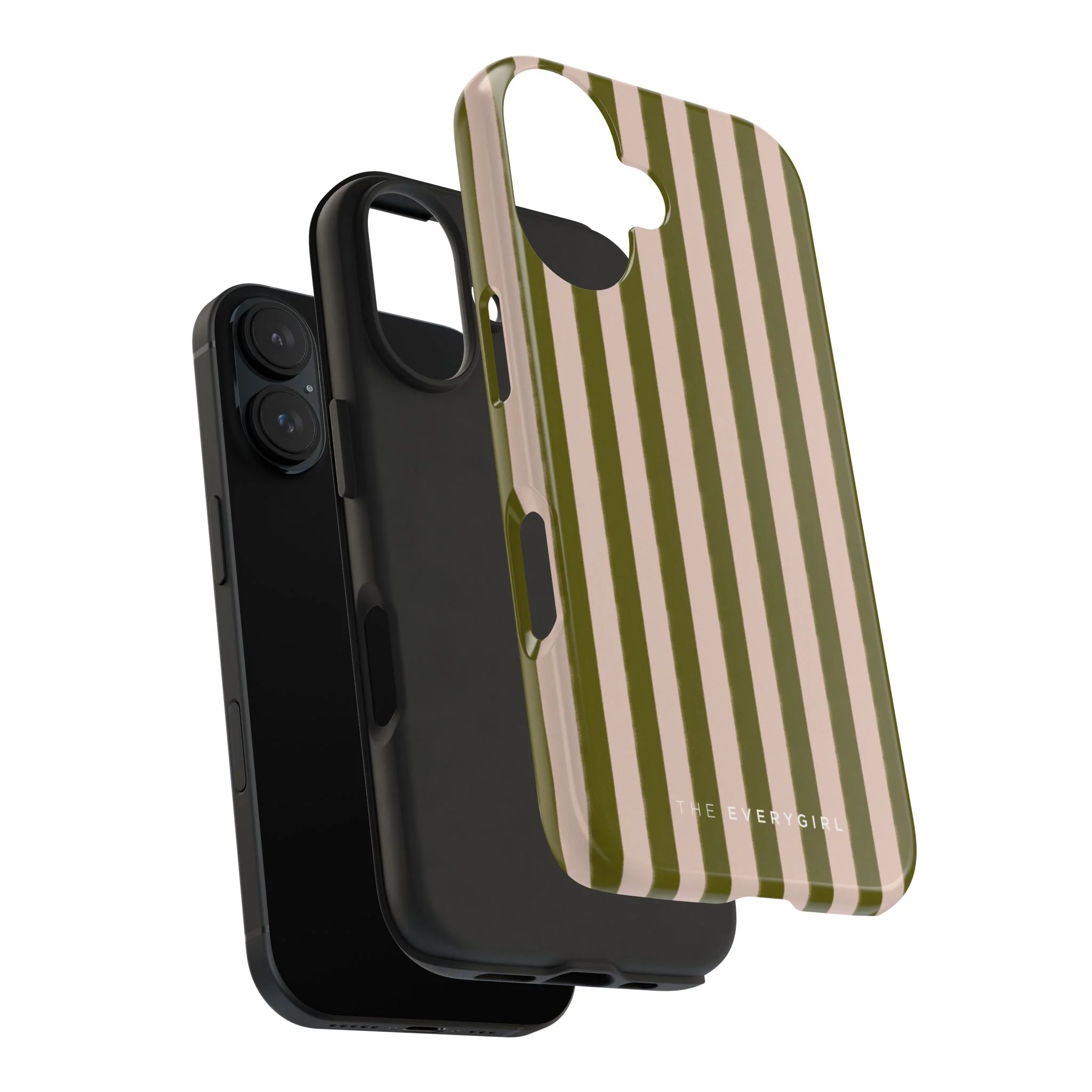 Green & Pink Stripes IPhone Case - Image 109