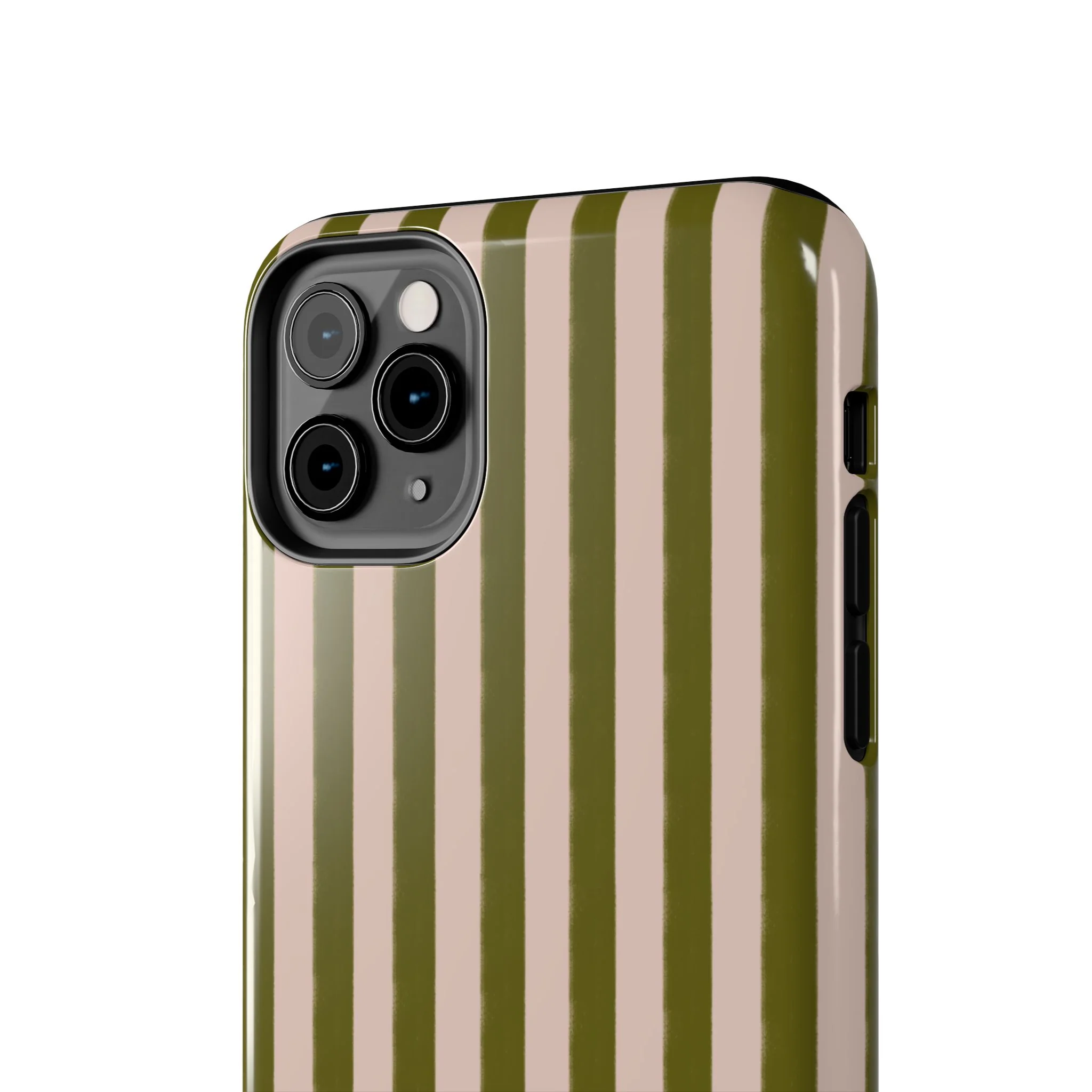 Green & Pink Stripes IPhone Case - Image 51