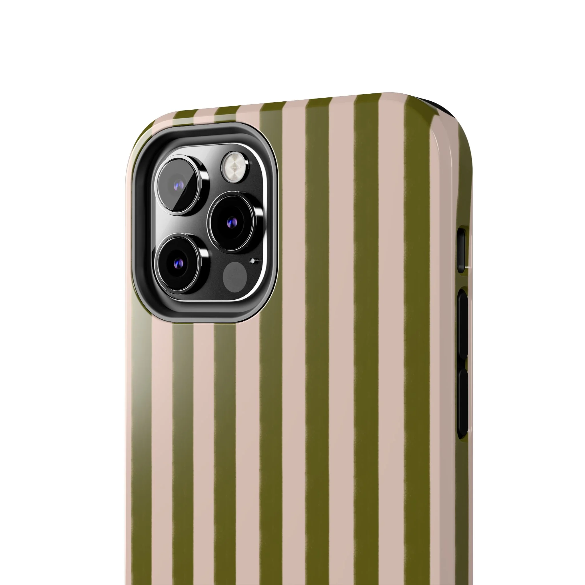 Green & Pink Stripes IPhone Case - Image 60