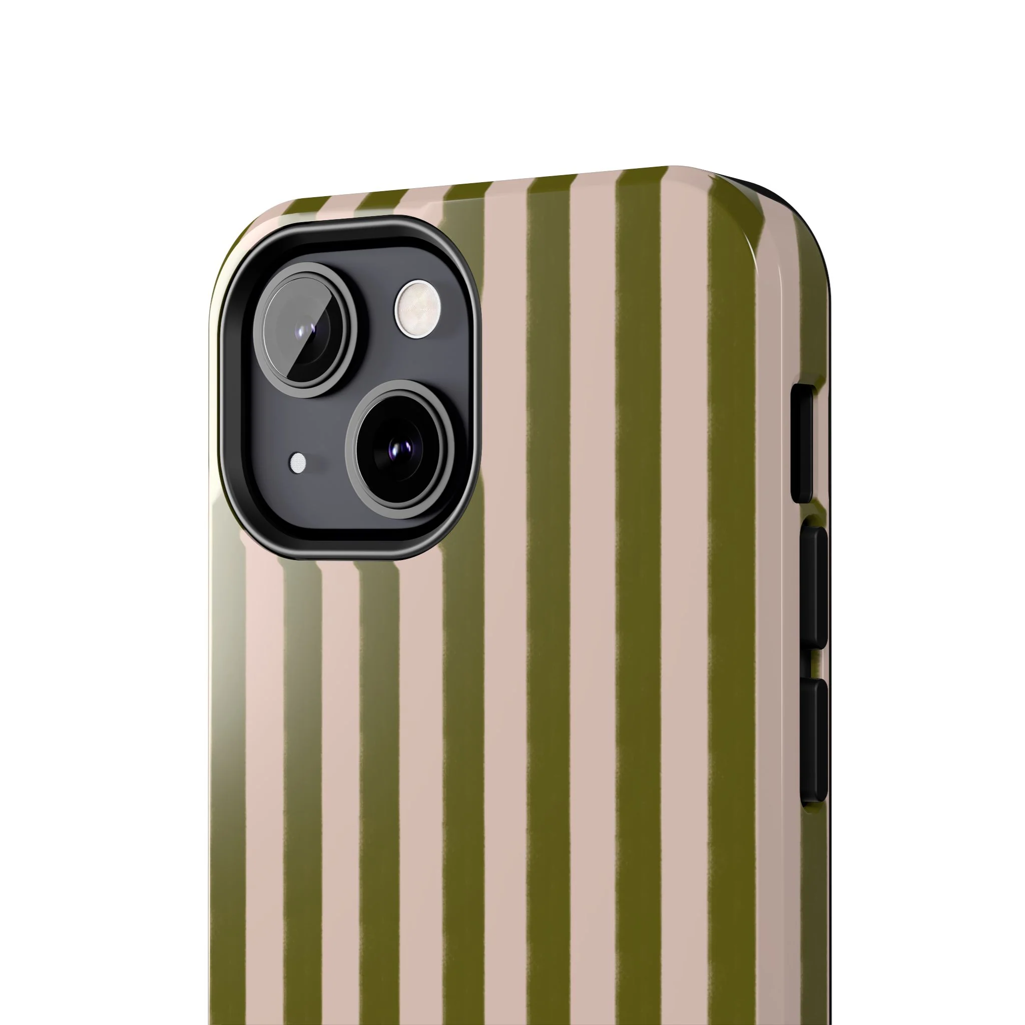 Green & Pink Stripes IPhone Case - Image 69