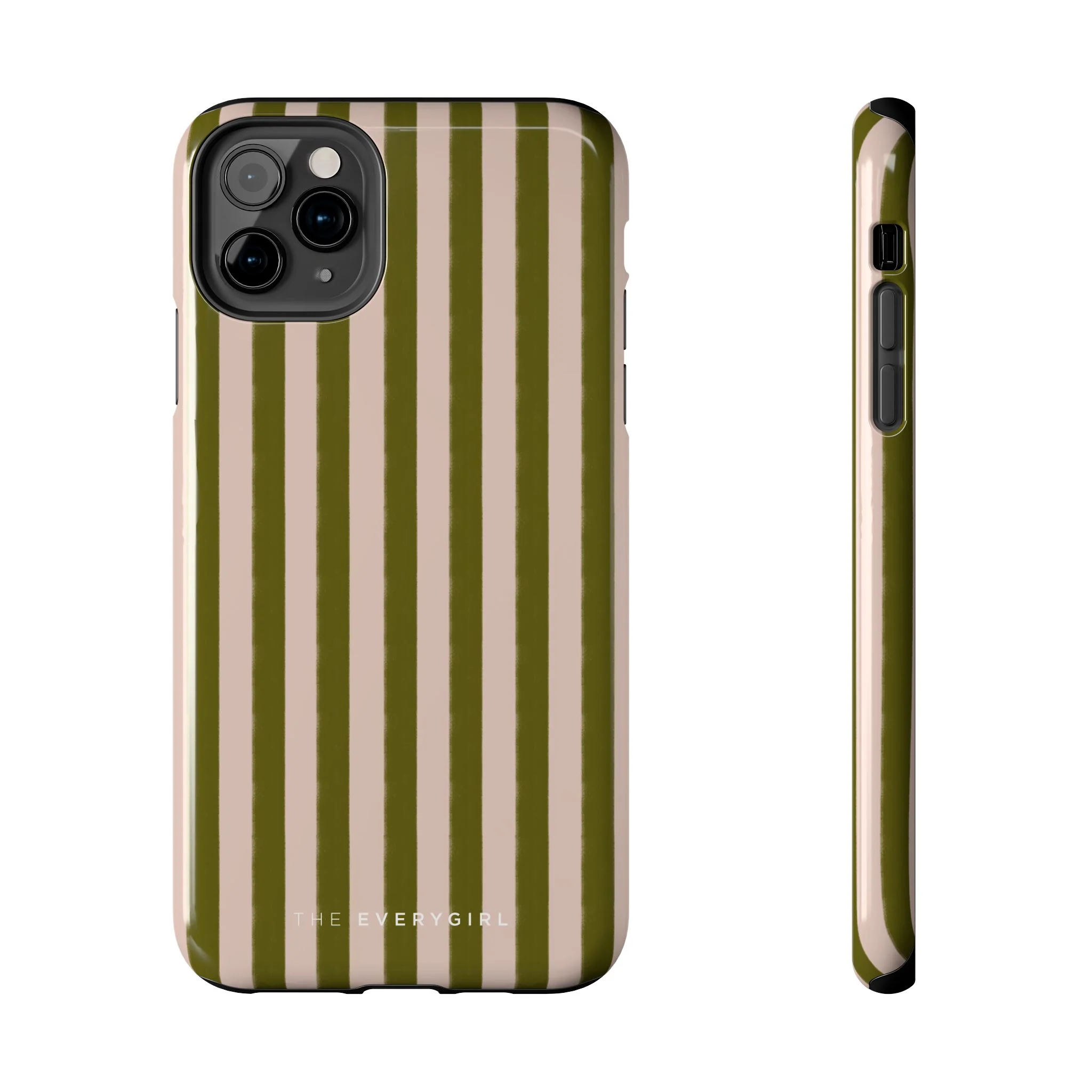 Green & Pink Stripes IPhone Case - Image 8