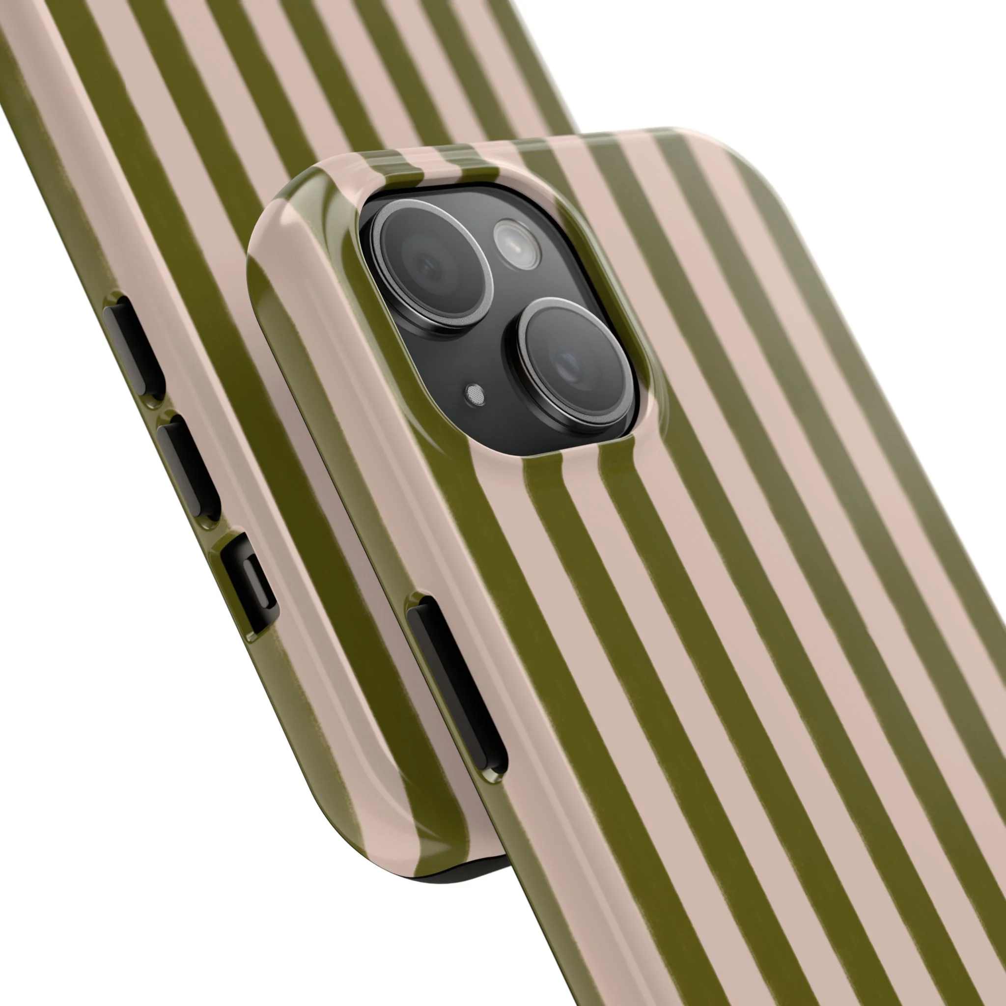 Green & Pink Stripes IPhone Case - Image 80