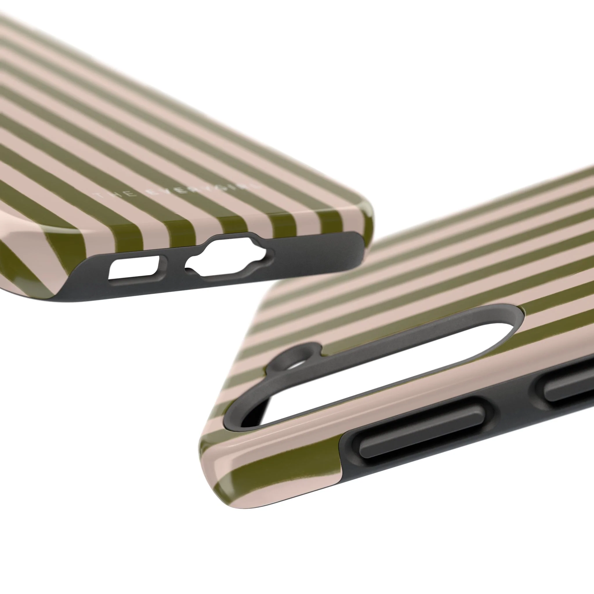 Green & Pink Stripes IPhone Case - Image 96