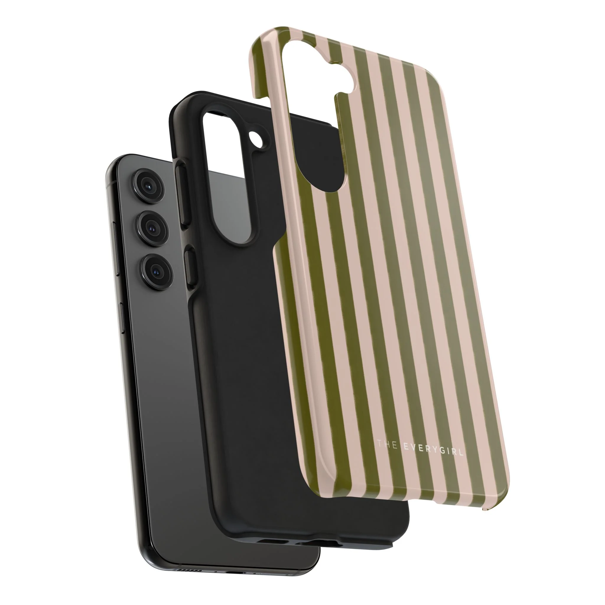 Green & Pink Stripes IPhone Case - Image 97