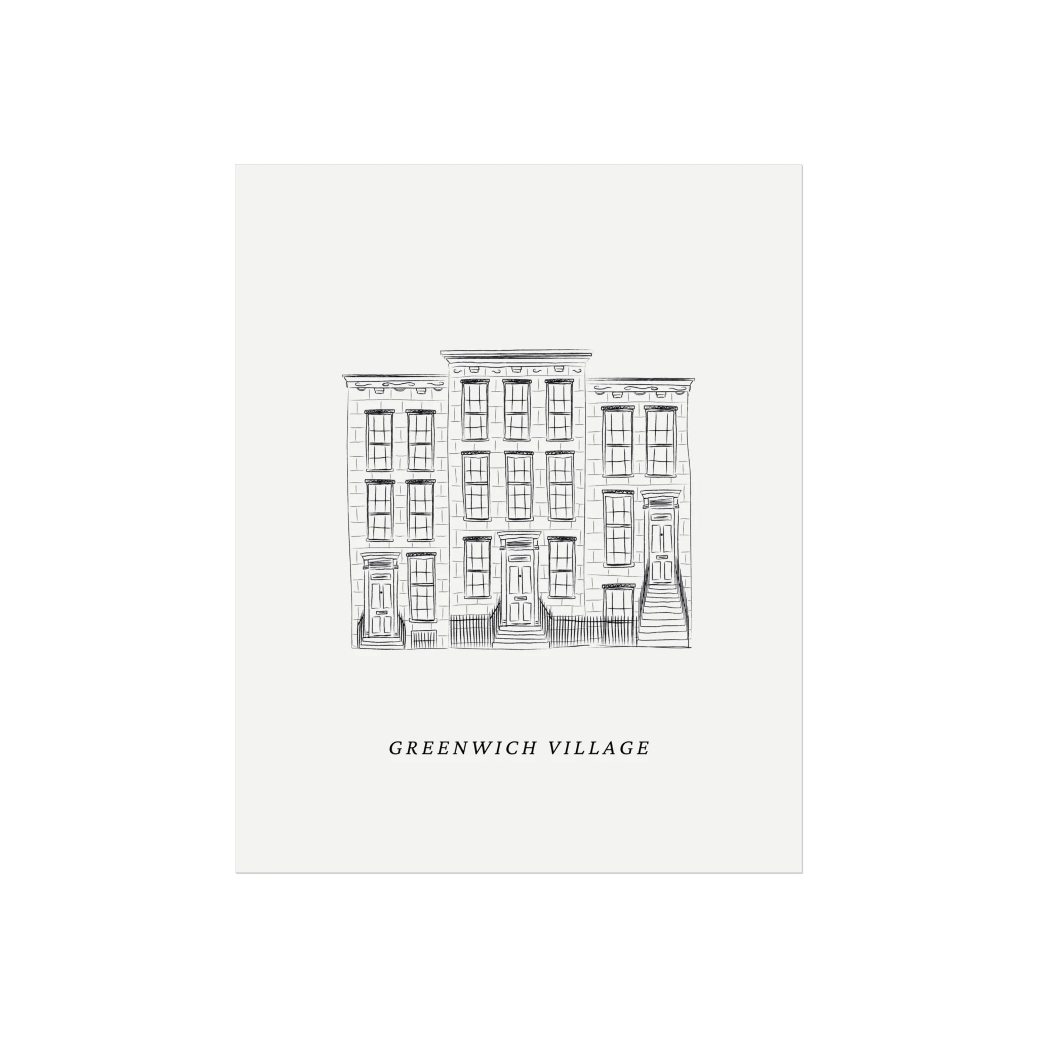 Greenwich Village NYC Print - Image 3