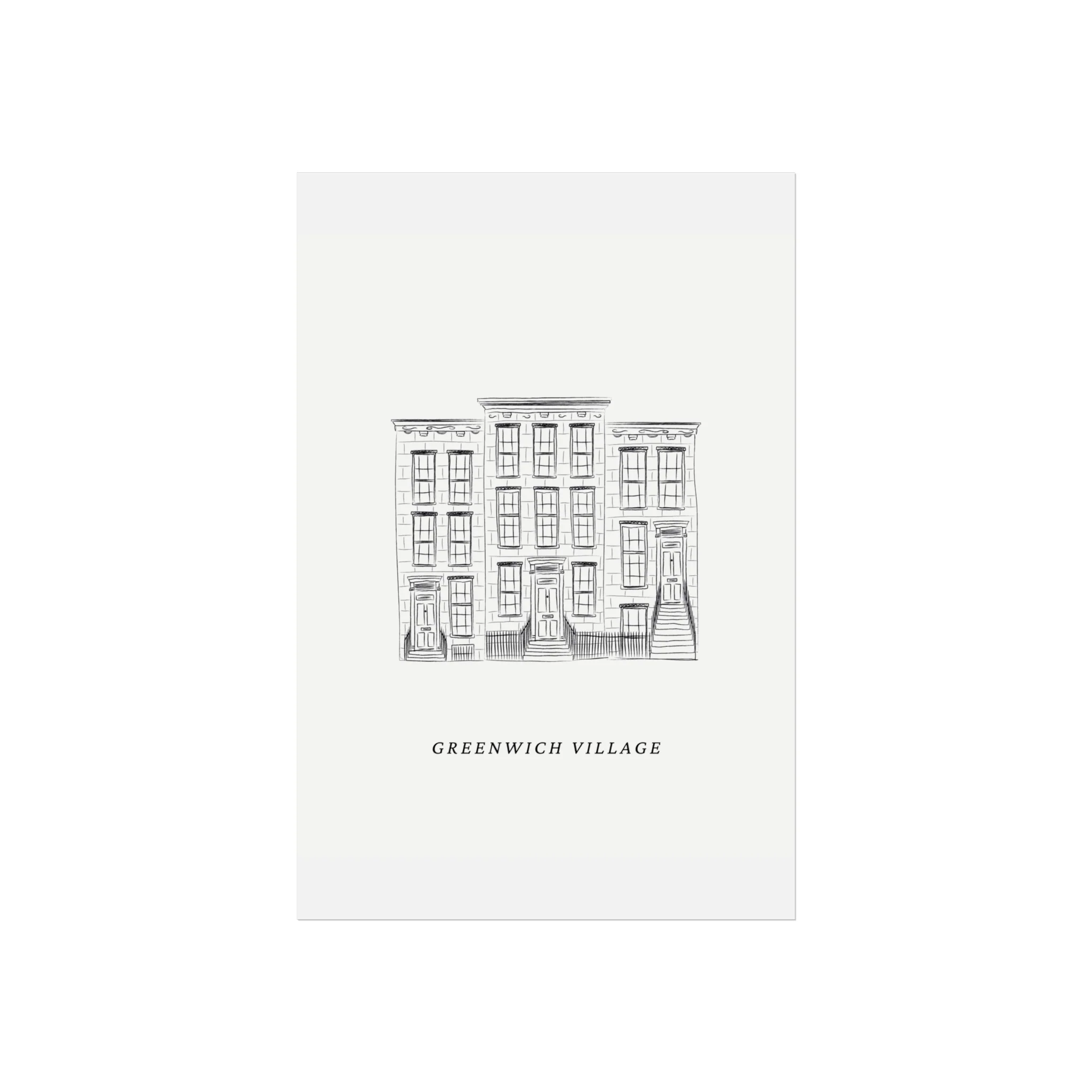 Greenwich Village NYC Print - Image 4