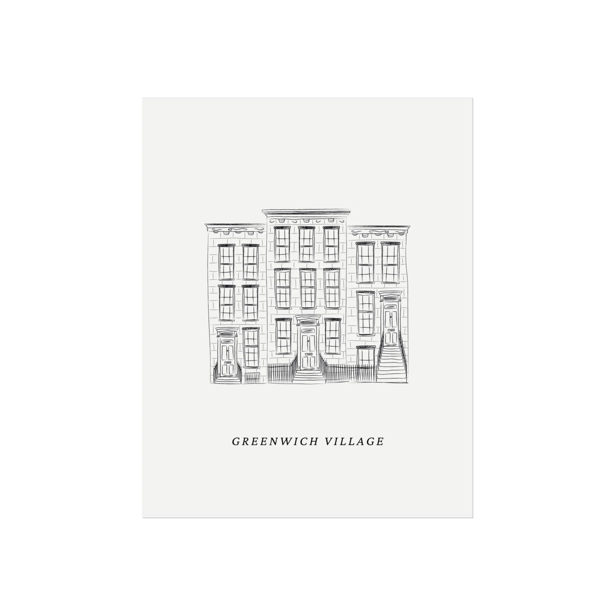 Greenwich Village NYC Print - Image 5