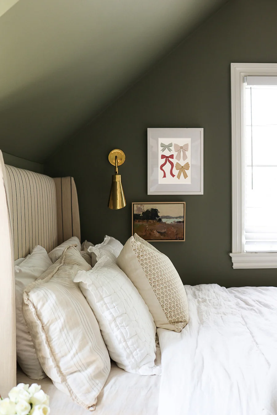 Holiday Bows Wall Art Print