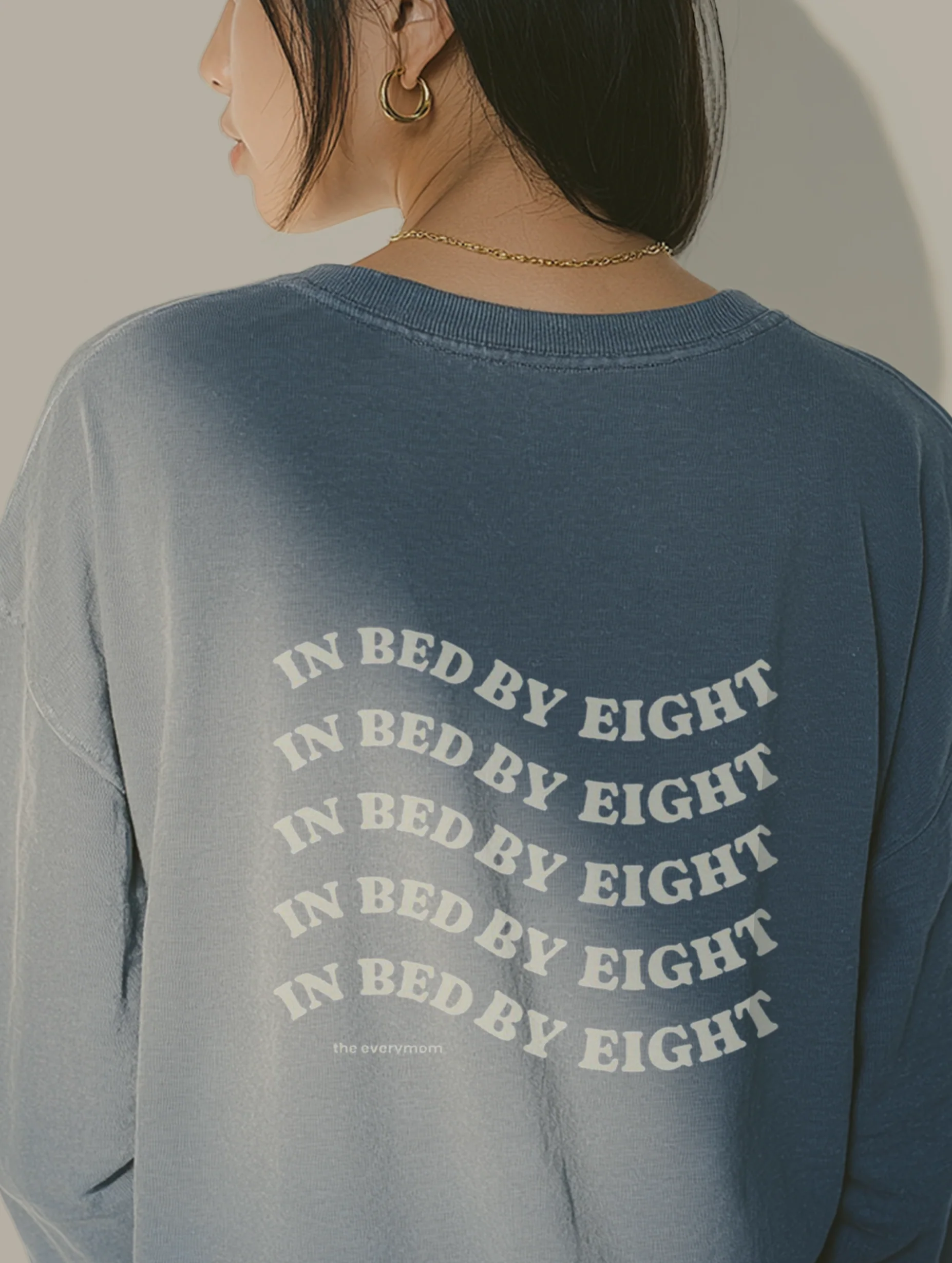 In Bed By 8 Crewneck - Image 7