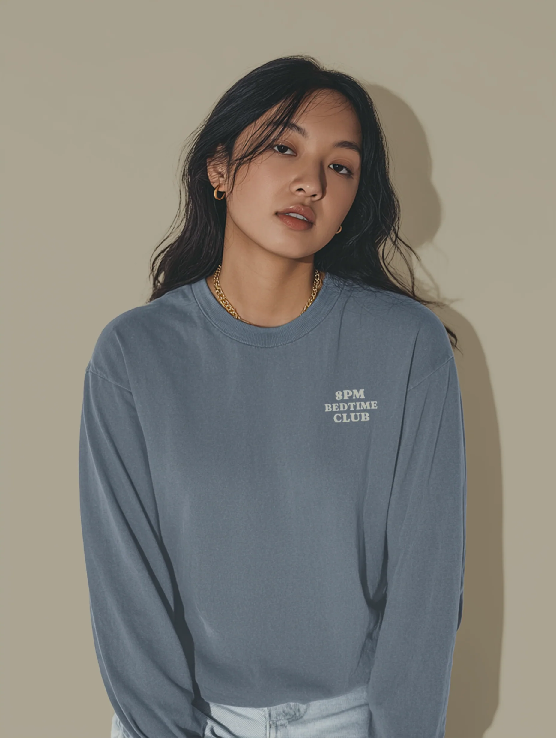 In Bed By 8 Crewneck - Image 8