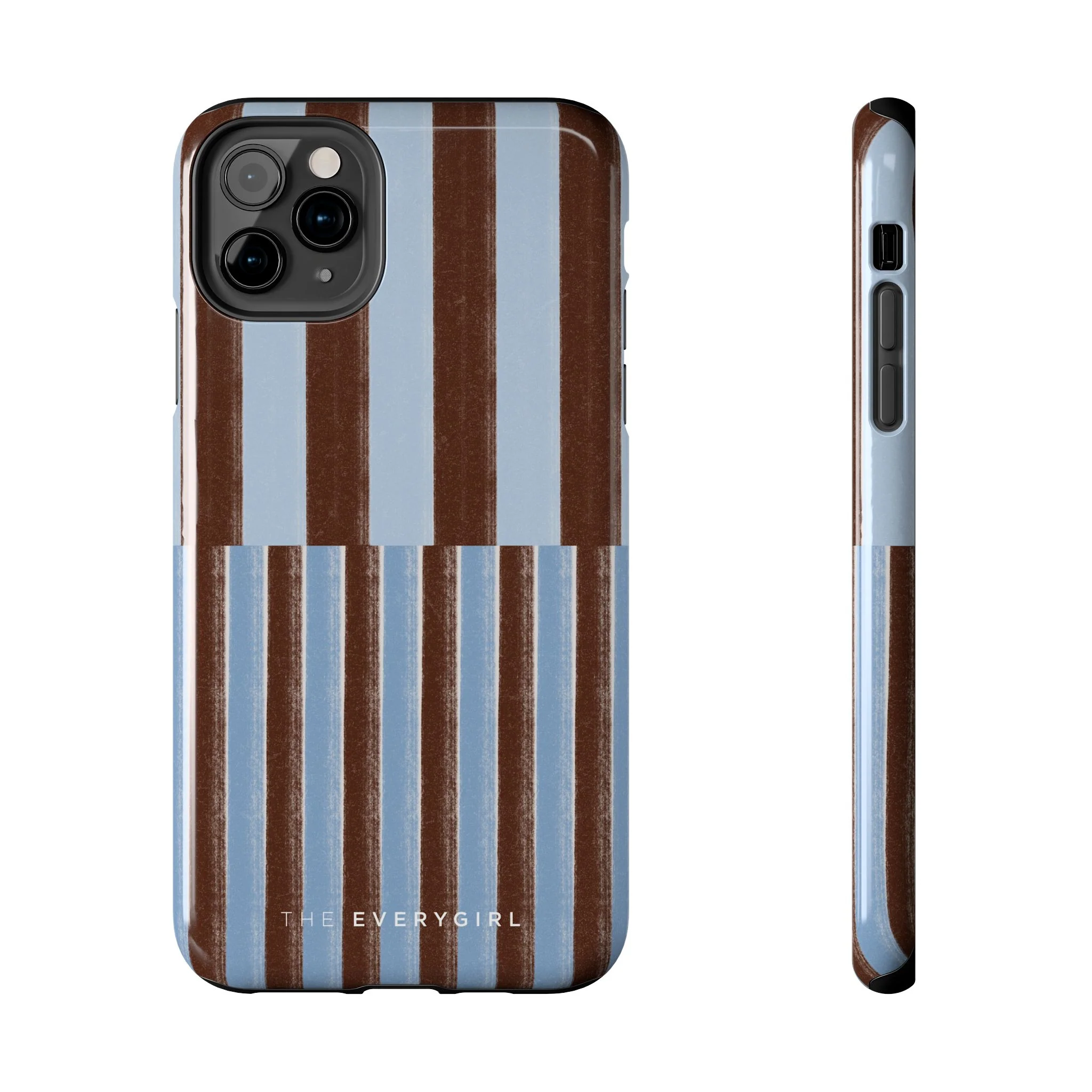 January Blue & Brown Phone Case - Image 3