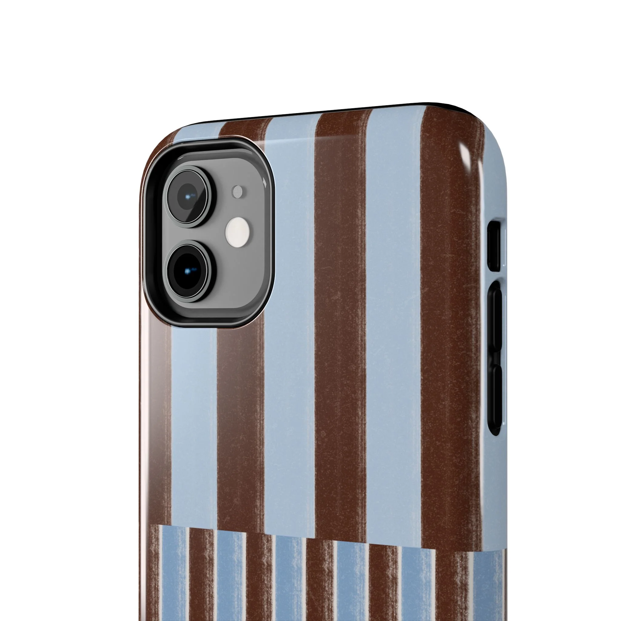 January Blue & Brown Phone Case - Image 35