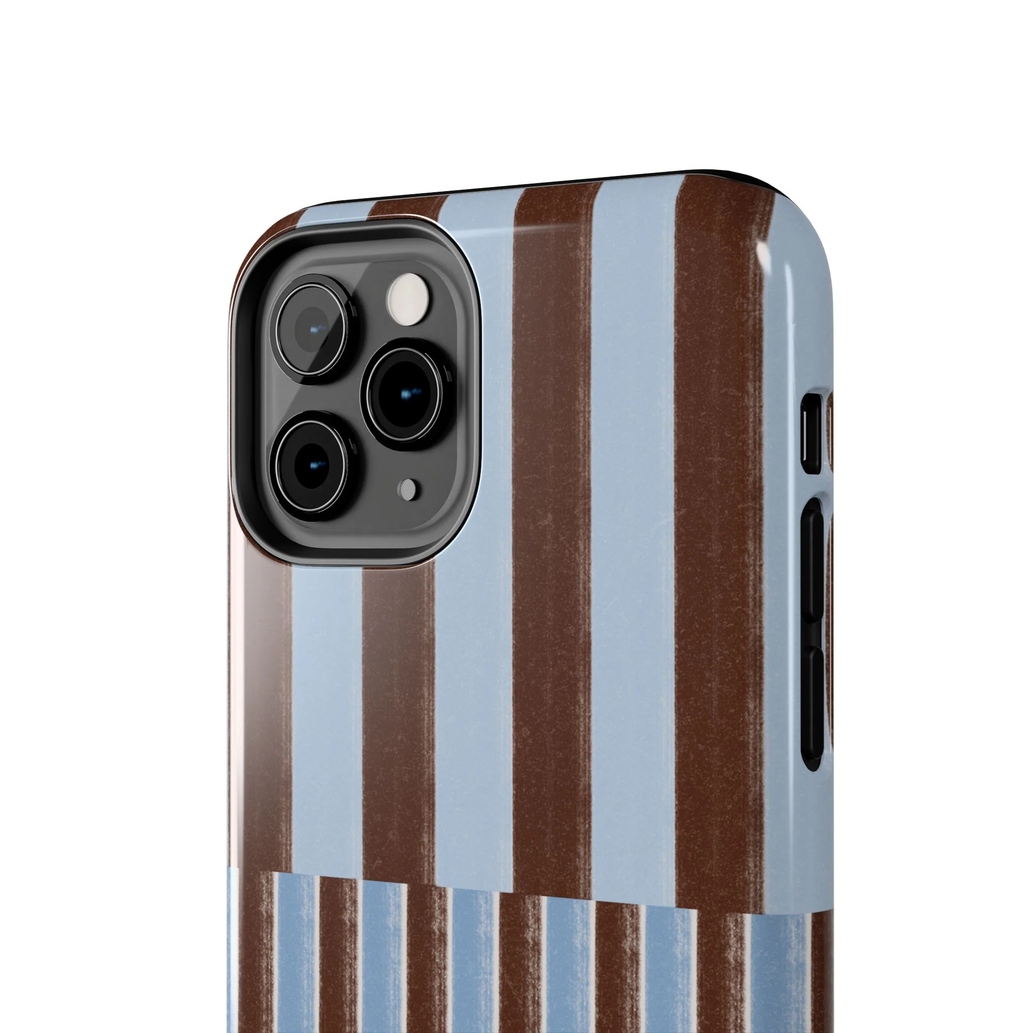 January Blue & Brown Phone Case - Image 38