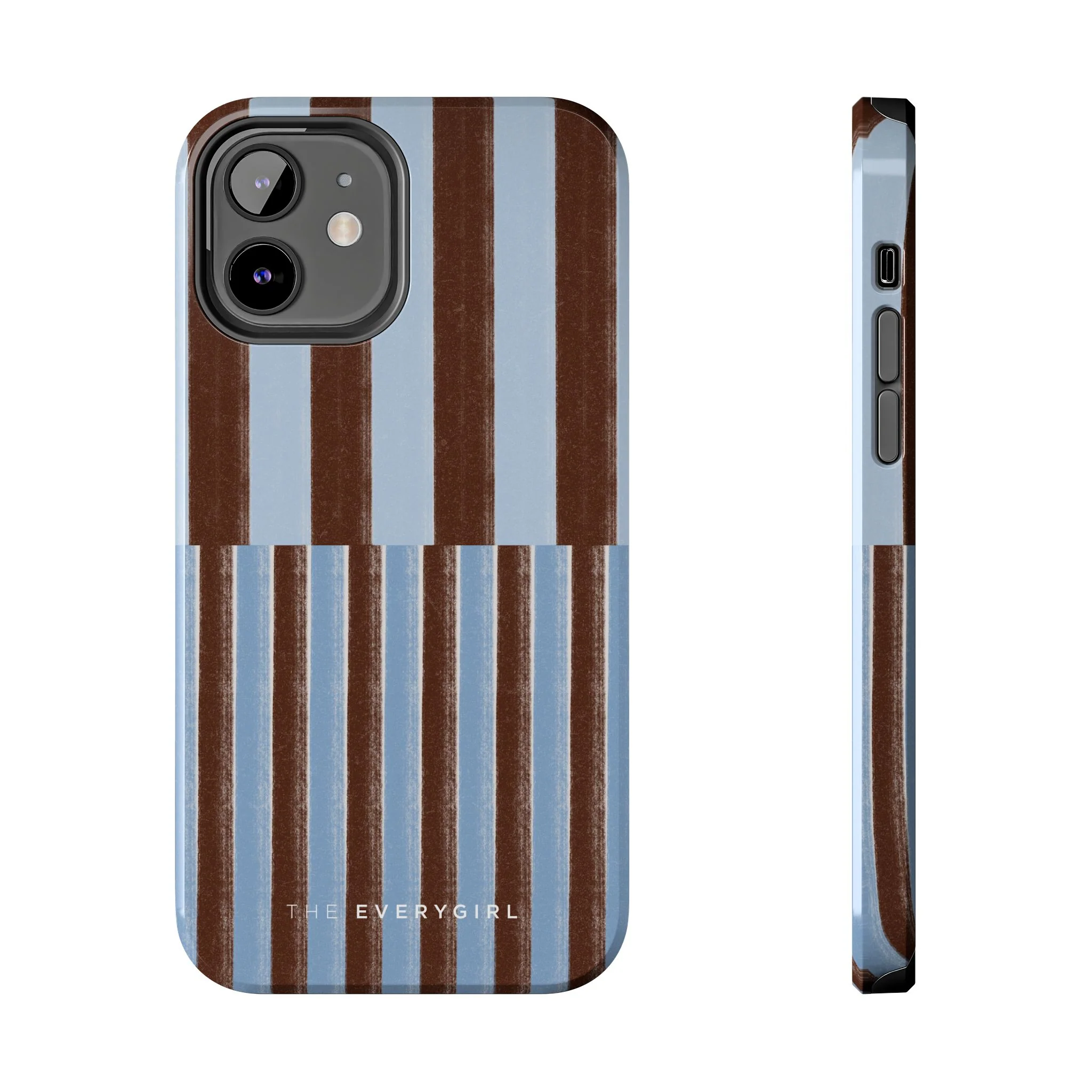 January Blue & Brown Phone Case - Image 4