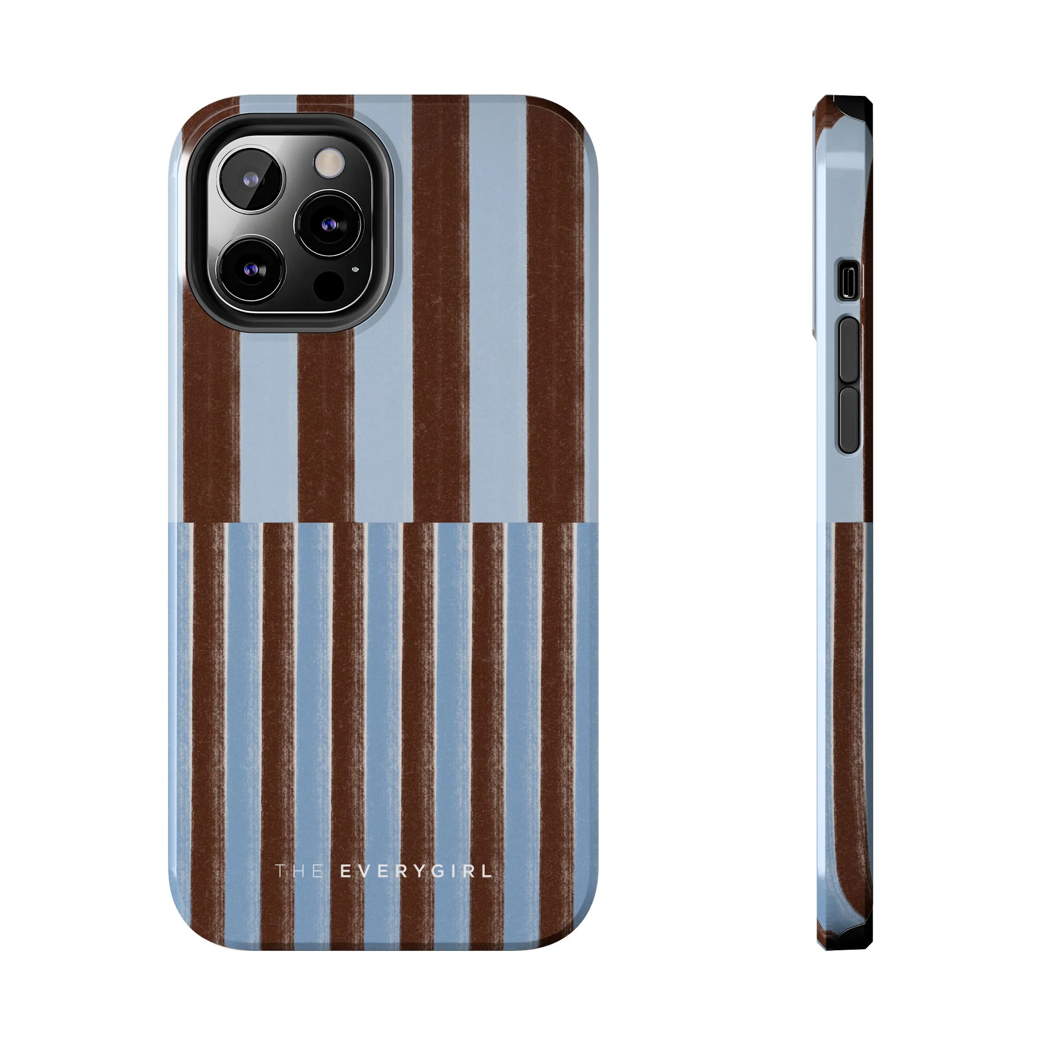 January Blue & Brown Phone Case - Image 7