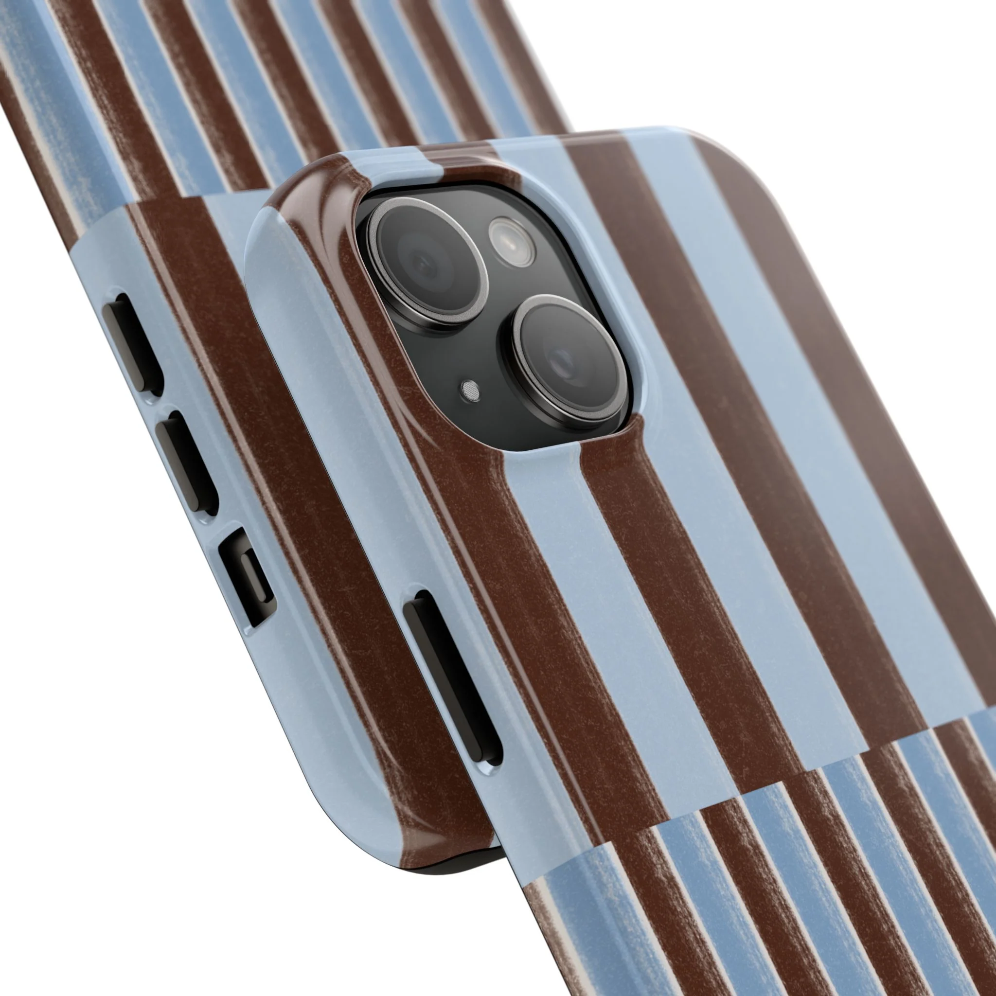 January Blue & Brown Phone Case - Image 70