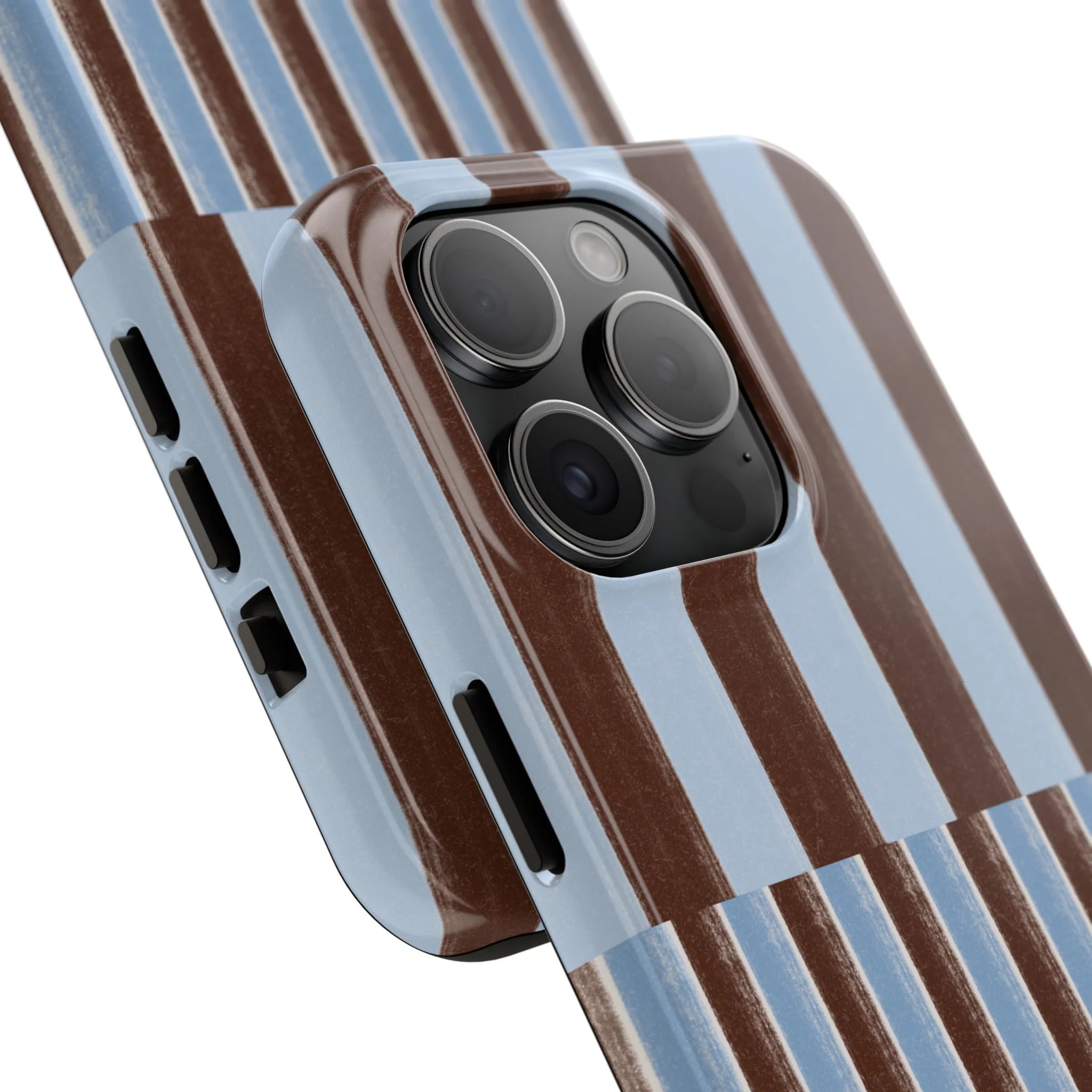 January Blue & Brown Phone Case - Image 73