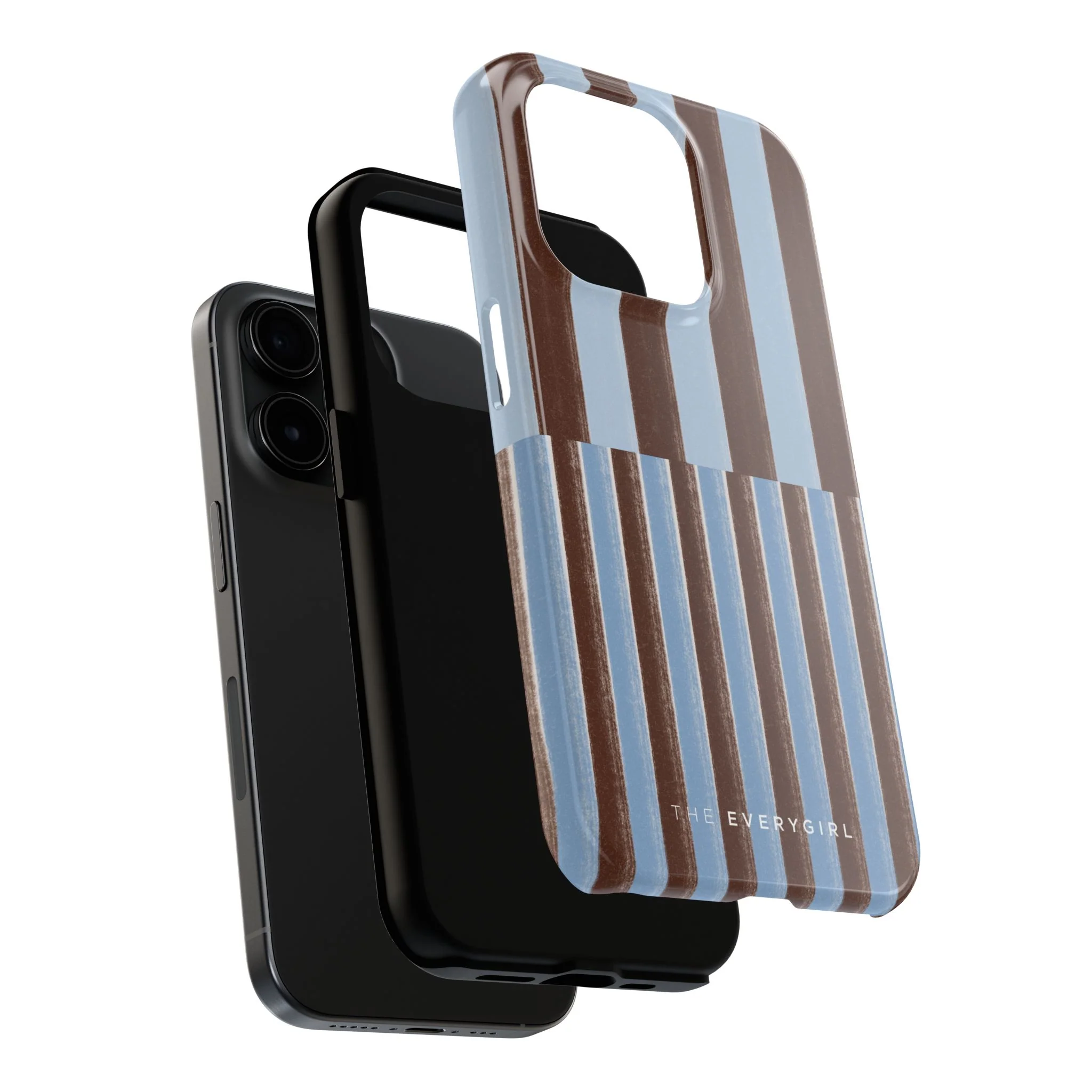 January Blue & Brown Phone Case - Image 75