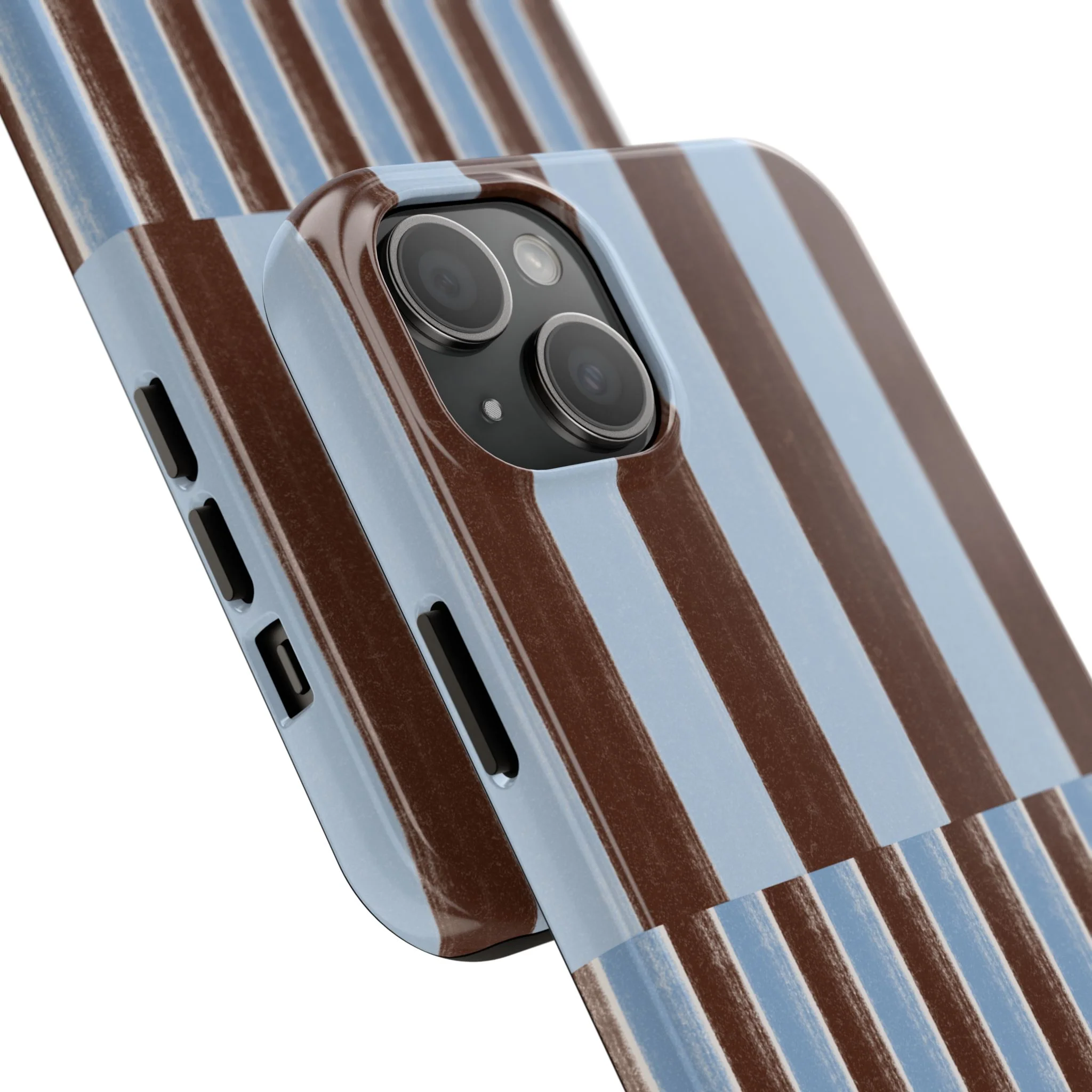 January Blue & Brown Phone Case - Image 76