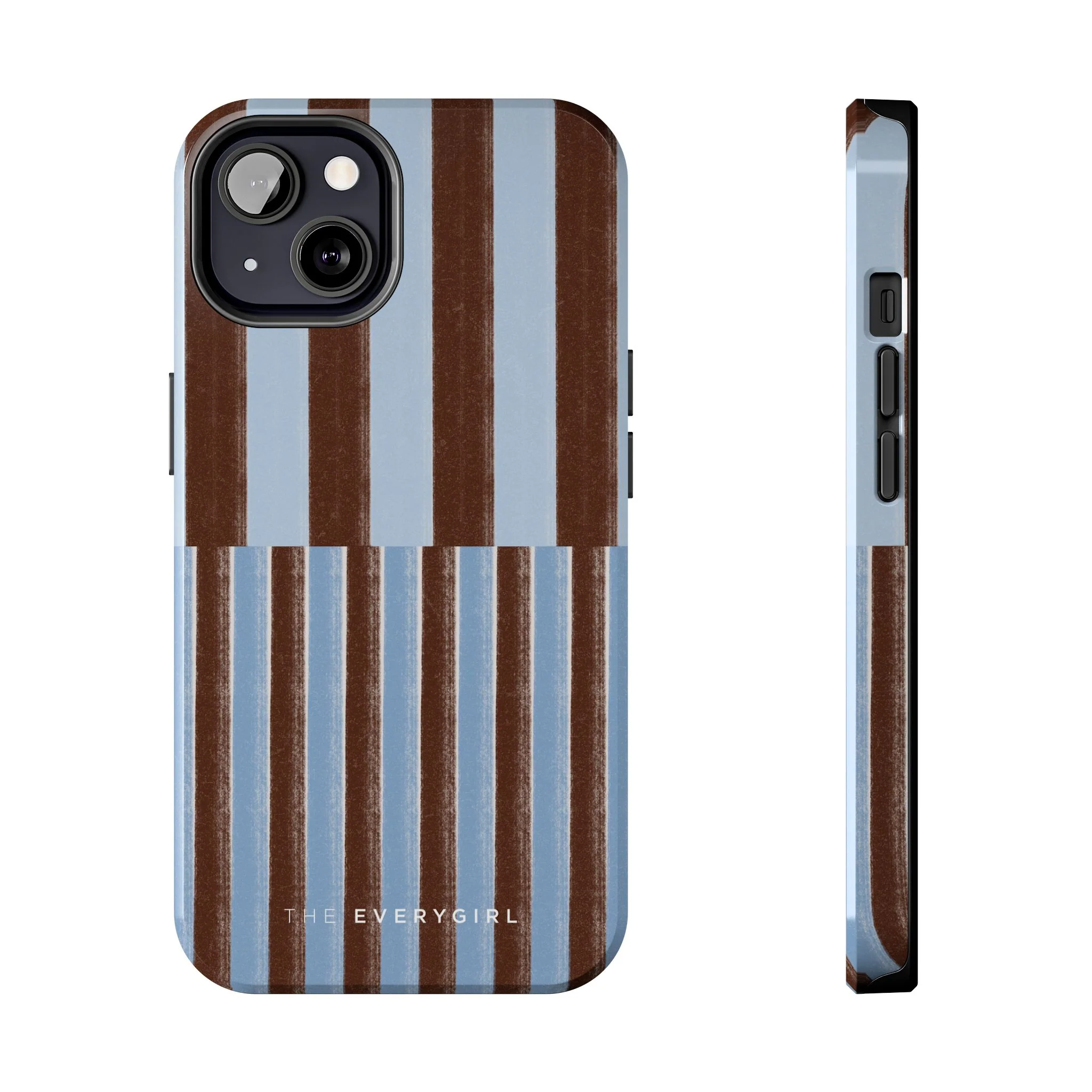 January Blue & Brown Phone Case - Image 8