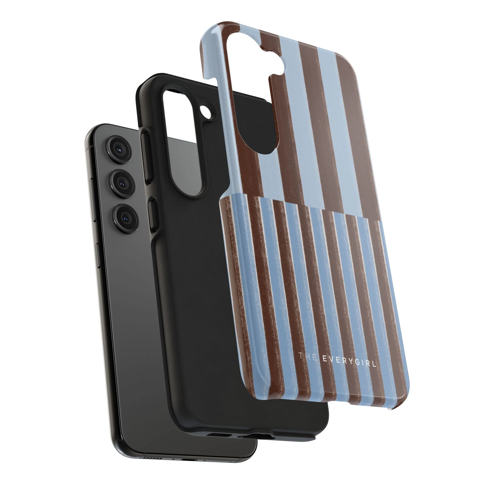 January Blue & Brown Phone Case - Image 87