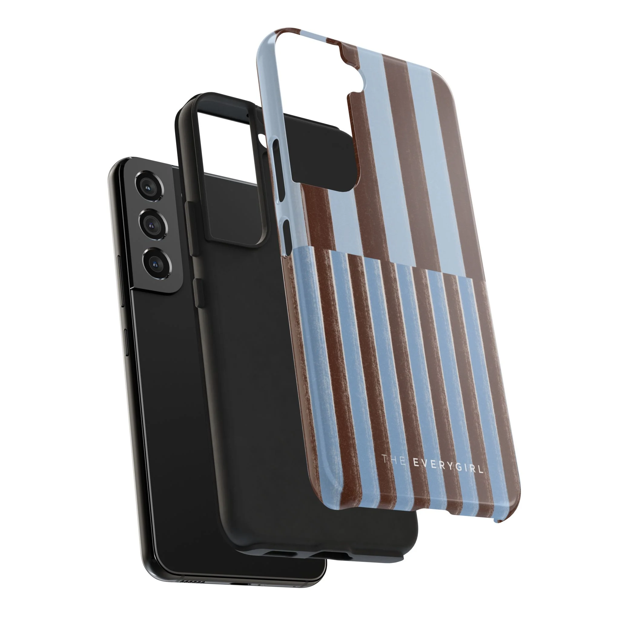 January Blue & Brown Phone Case - Image 90