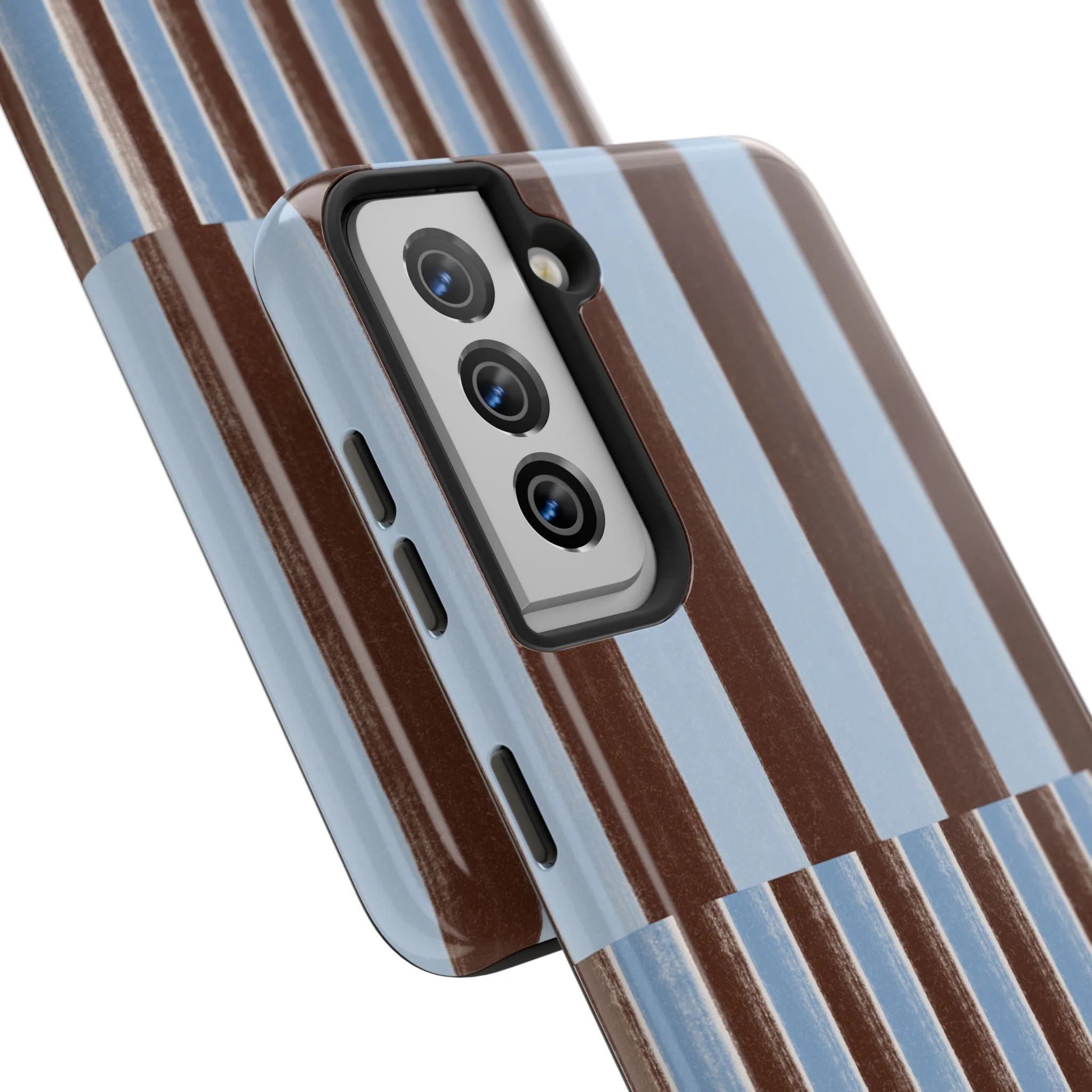 January Blue & Brown Phone Case - Image 91