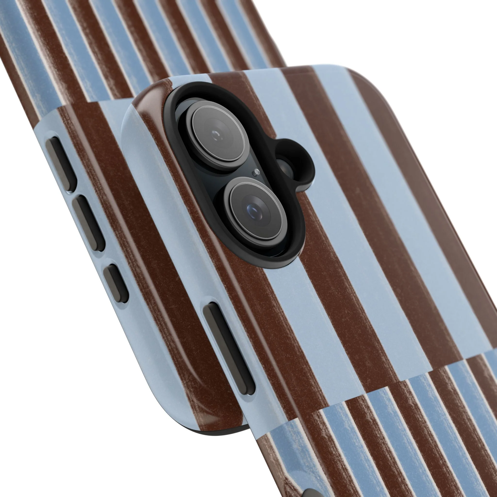 January Blue & Brown Phone Case - Image 98