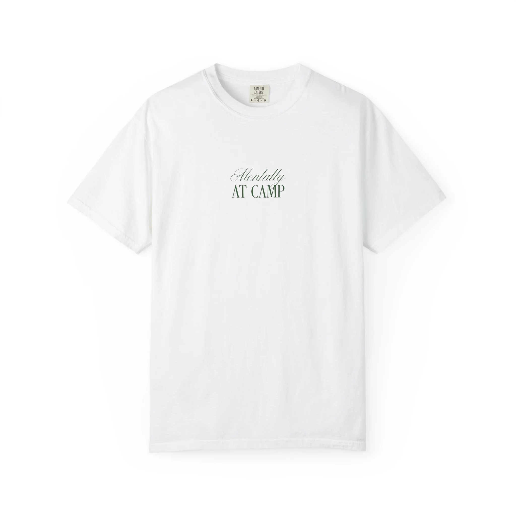 Mentally at Camp Relaxed Tee - Image 3