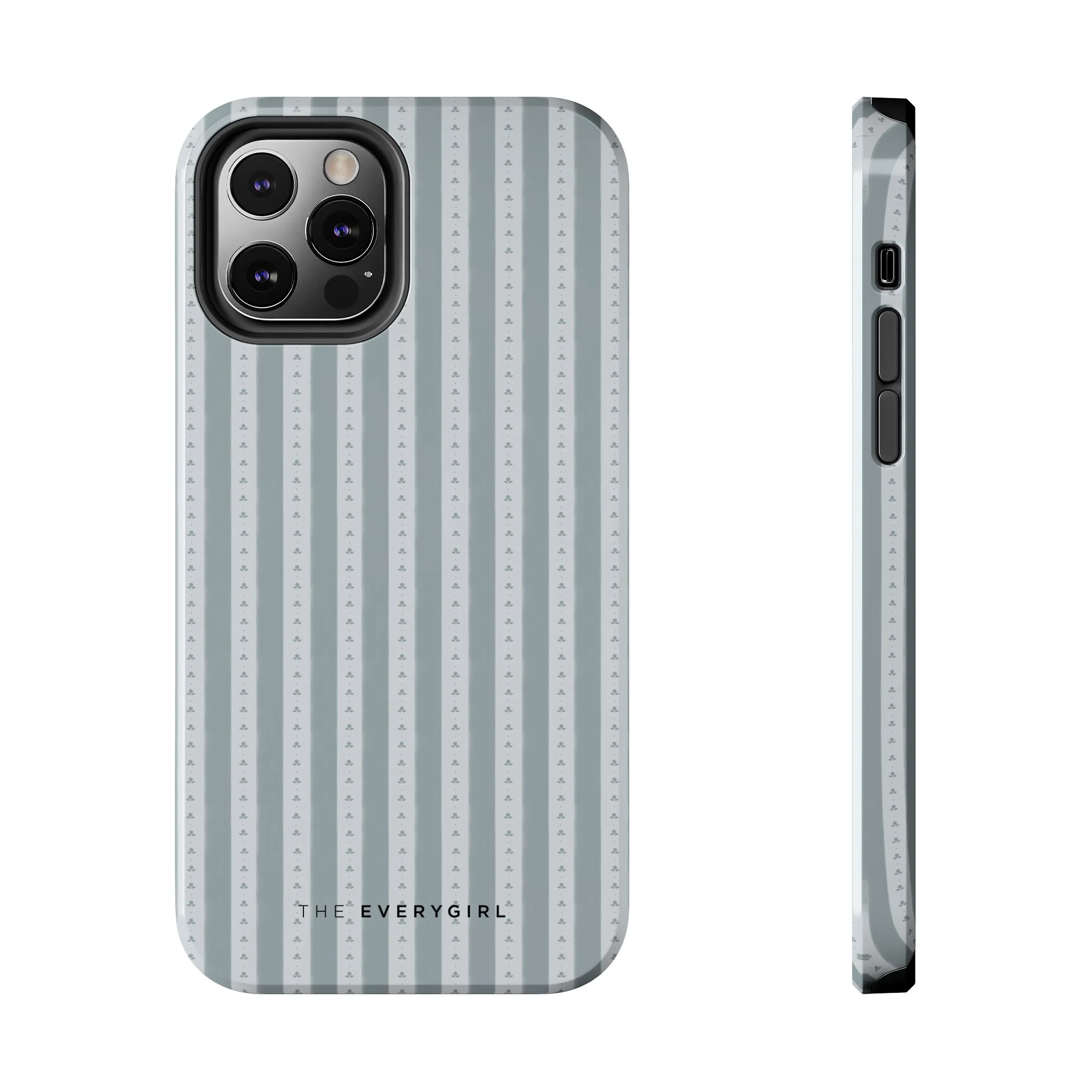 Muted Blue Stripe IPhone Case - Image 11
