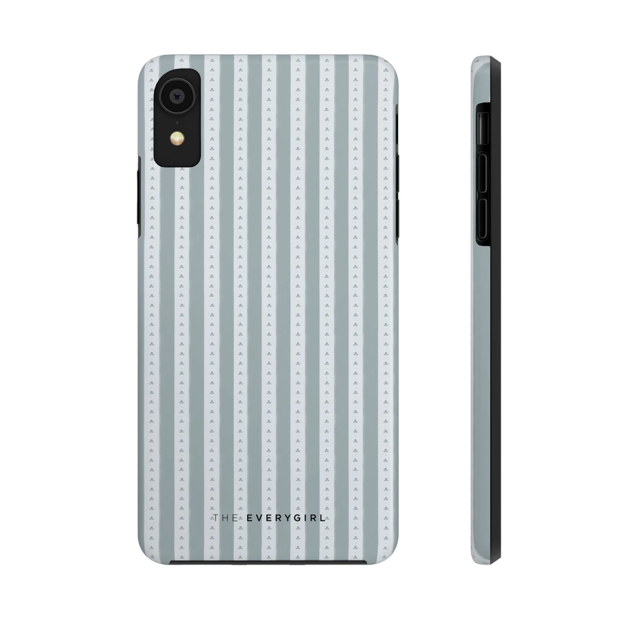 Muted Blue Stripe IPhone Case - Image 3