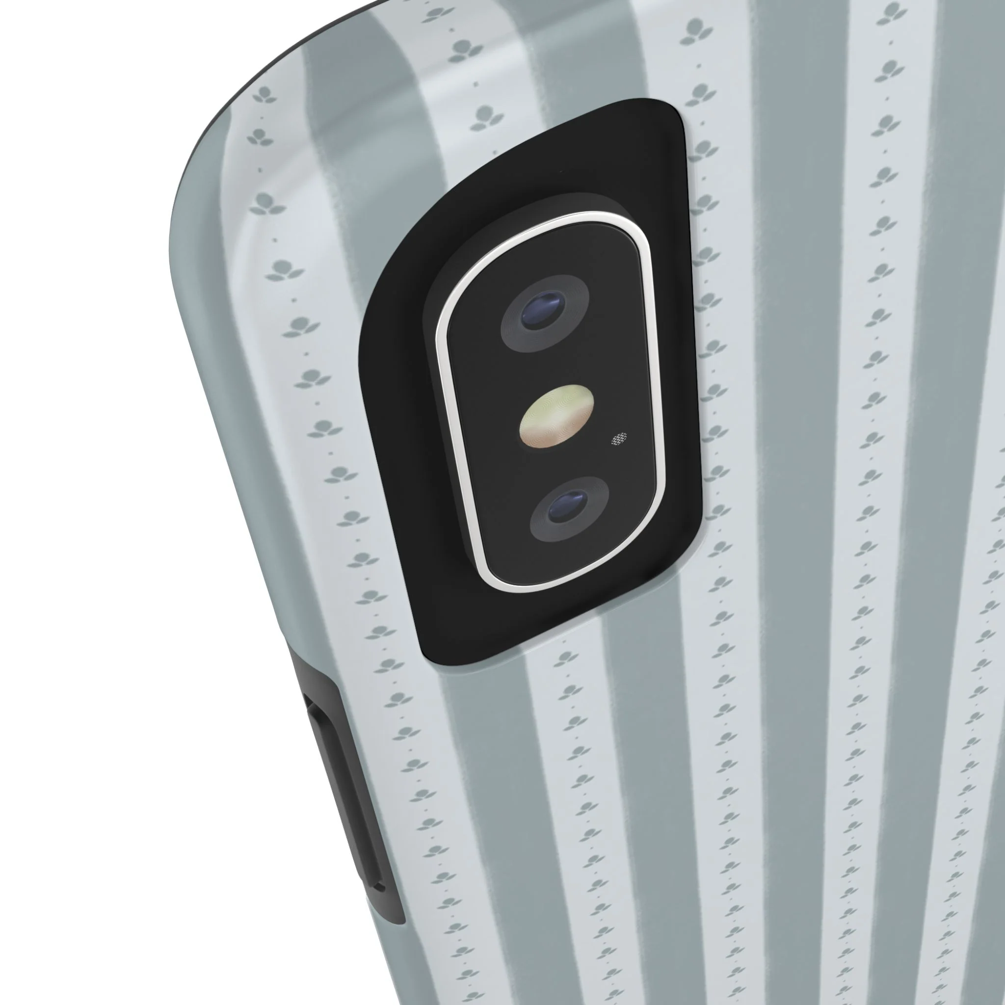 Muted Blue Stripe IPhone Case - Image 39