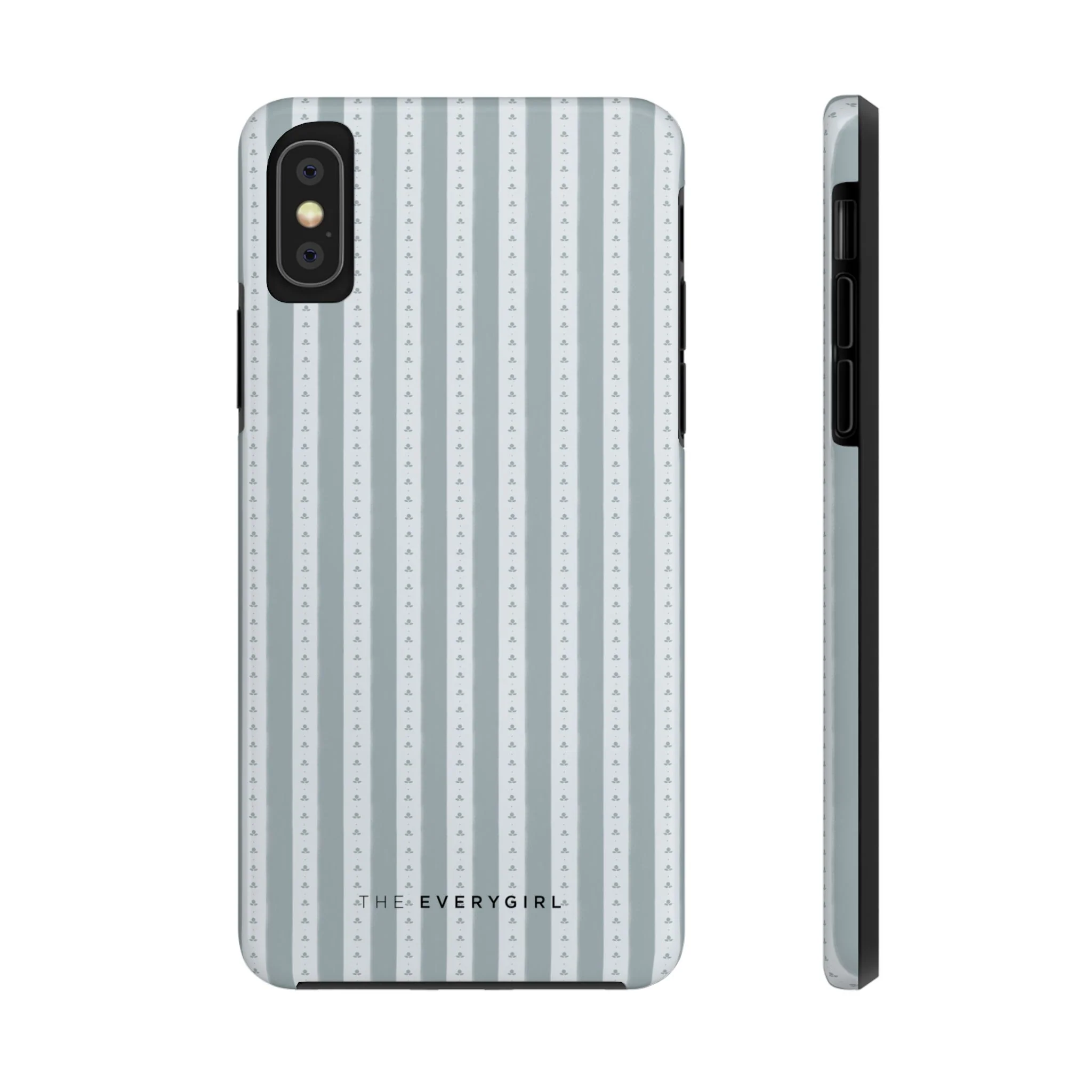Muted Blue Stripe IPhone Case - Image 4