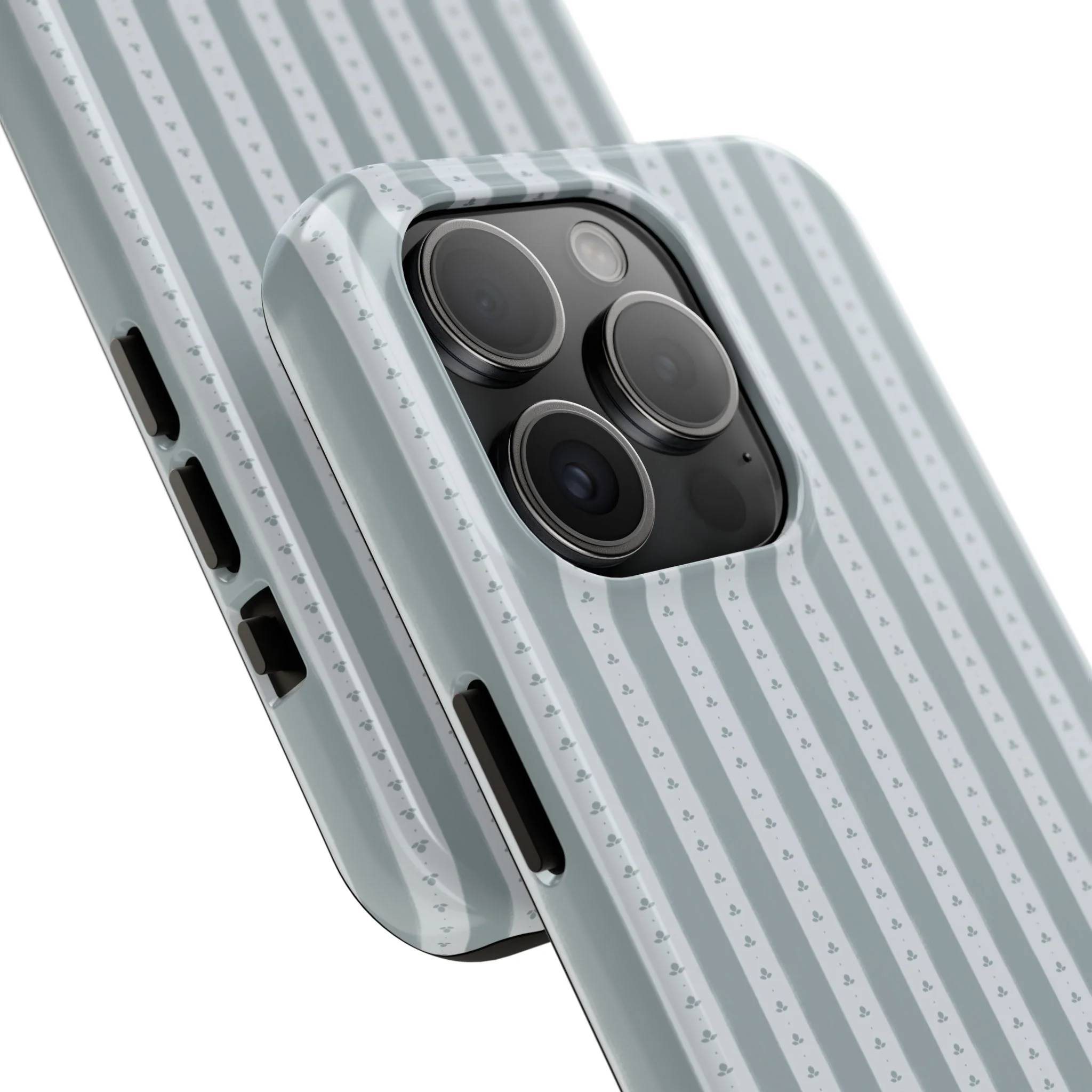 Muted Blue Stripe IPhone Case - Image 83