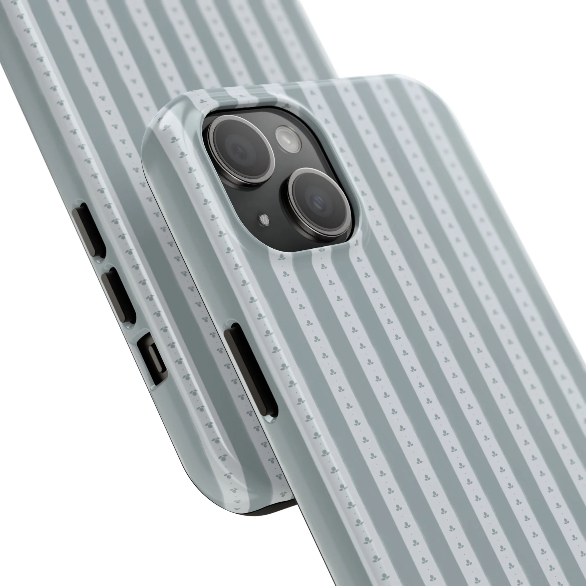 Muted Blue Stripe IPhone Case - Image 86