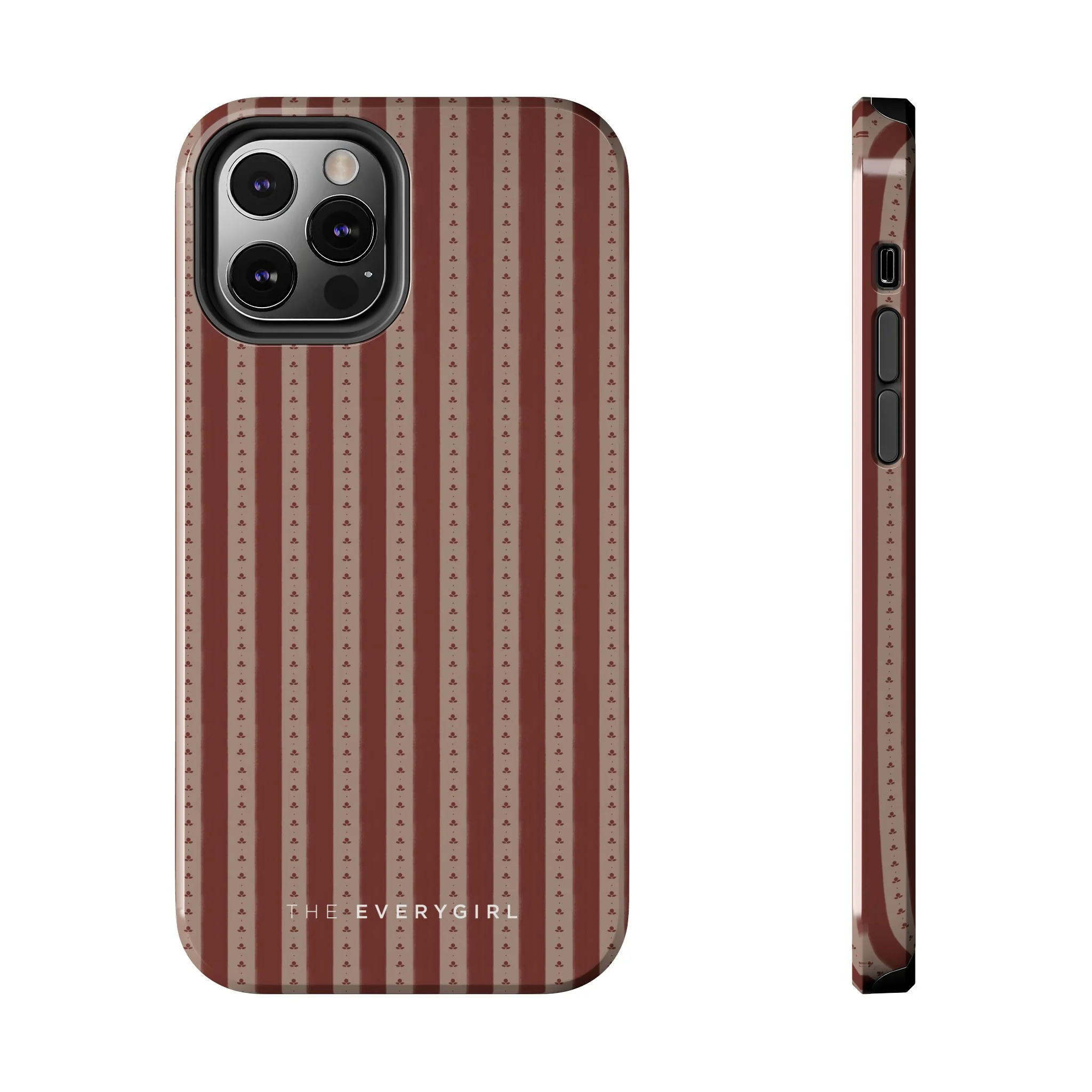 Muted Red Stripe IPhone Case - Image 11