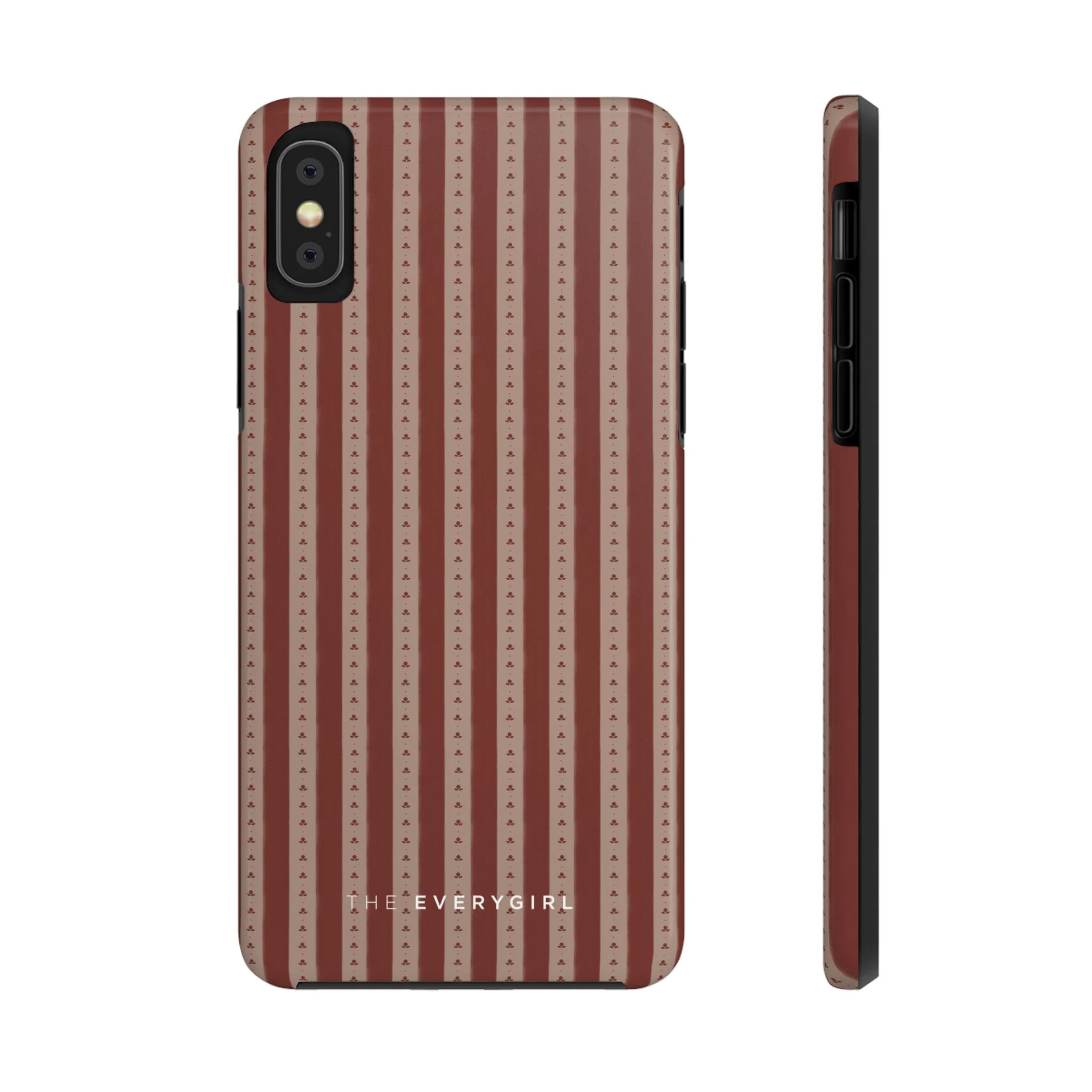 Muted Red Stripe IPhone Case - Image 4