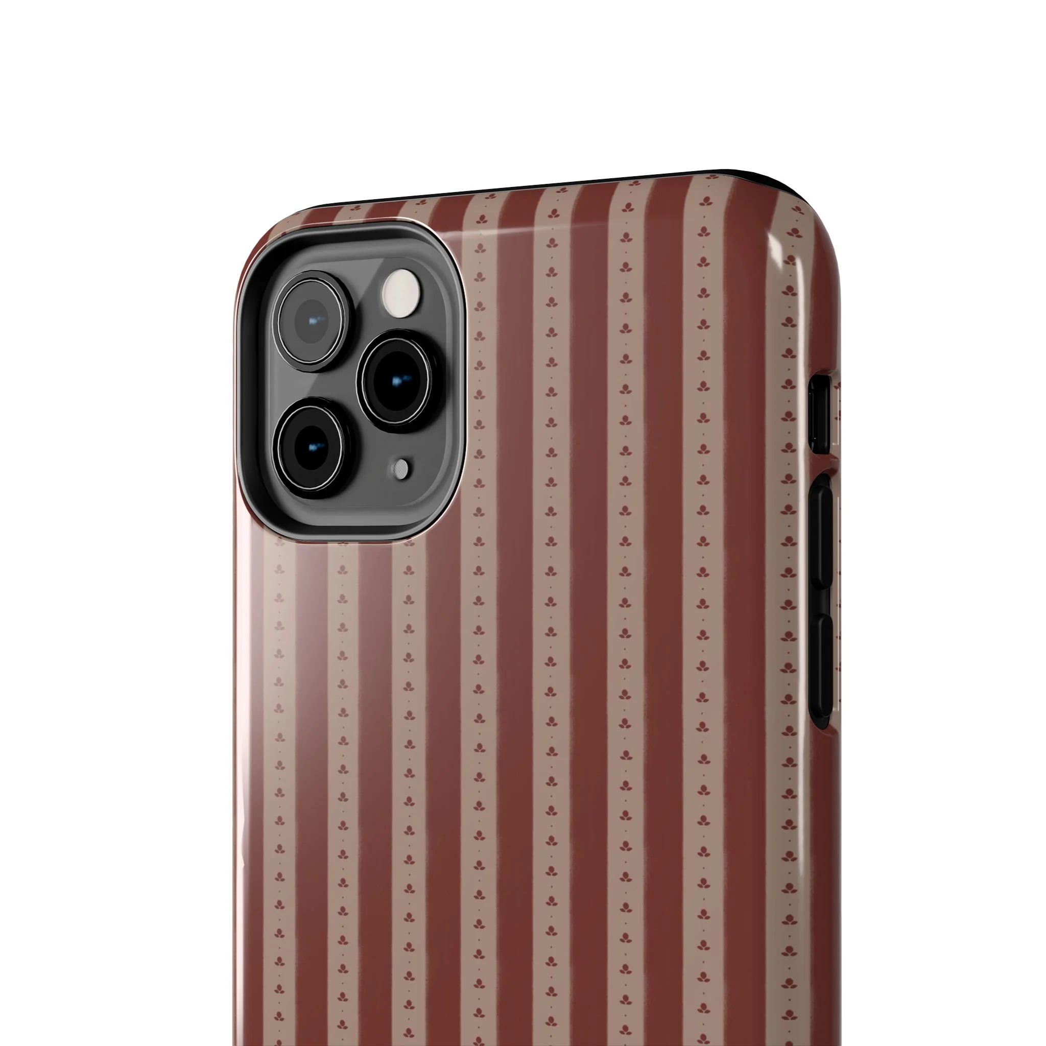 Muted Red Stripe IPhone Case - Image 49