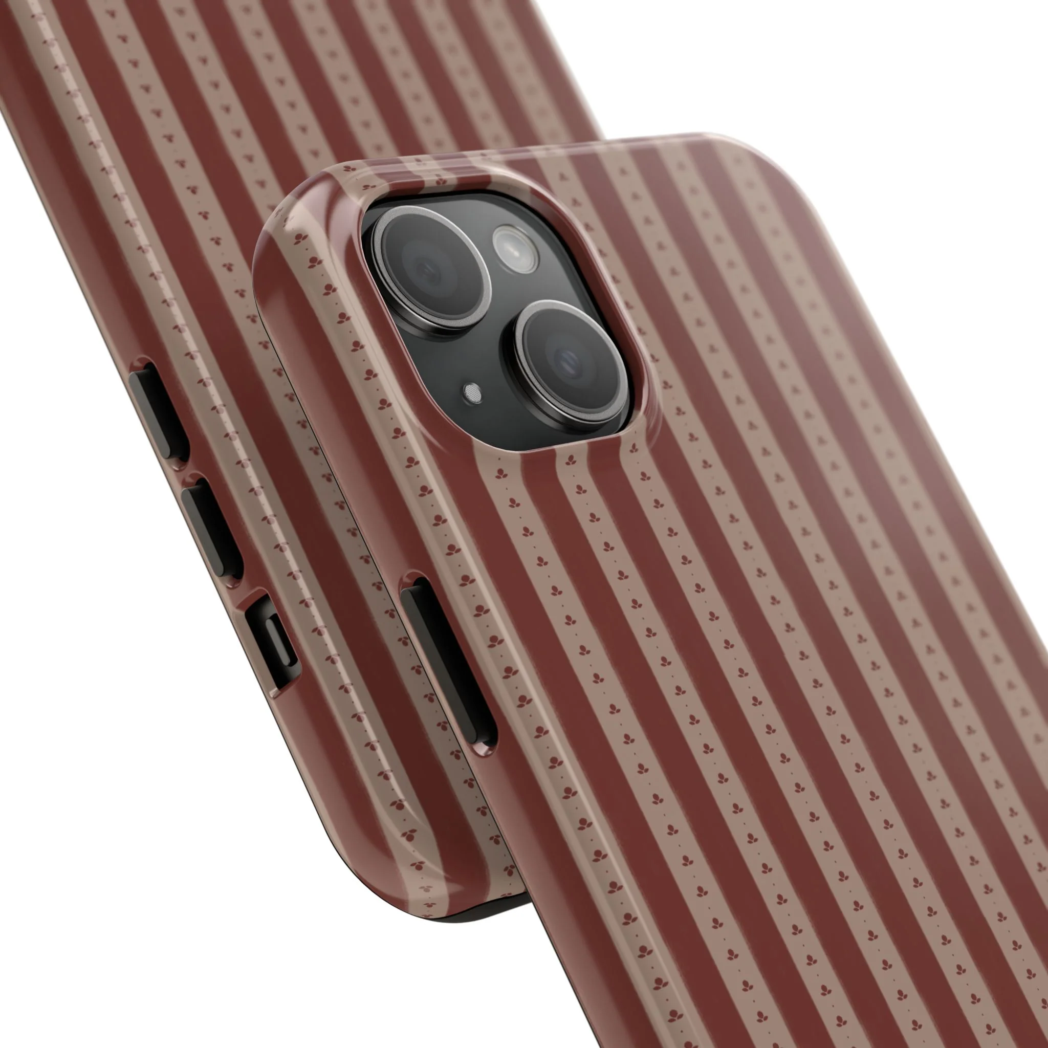 Muted Red Stripe IPhone Case - Image 84