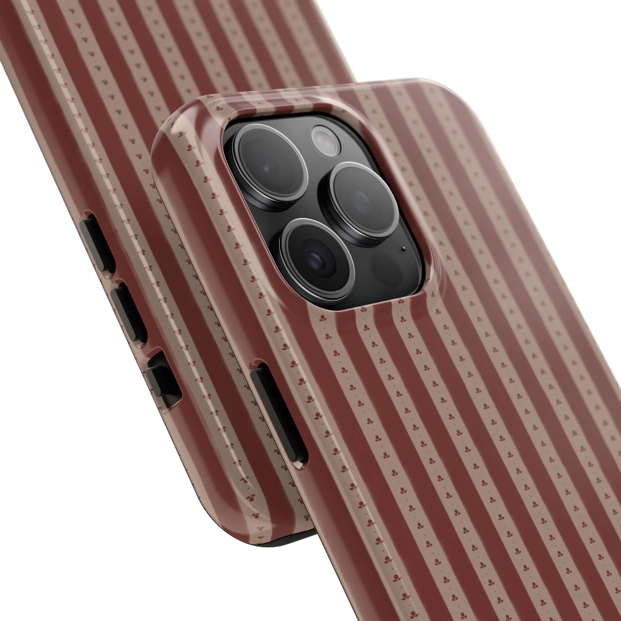 Muted Red Stripe IPhone Case - Image 87