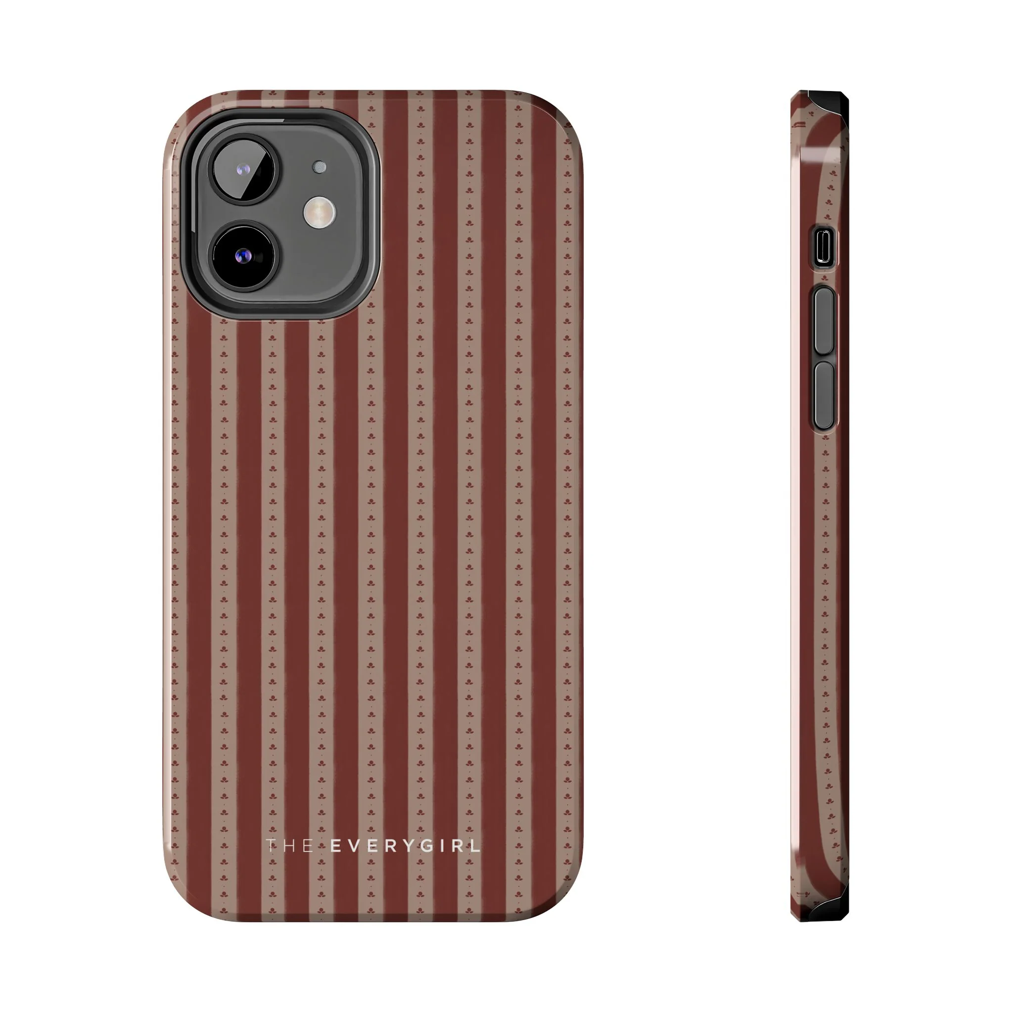 Muted Red Stripe IPhone Case - Image 9