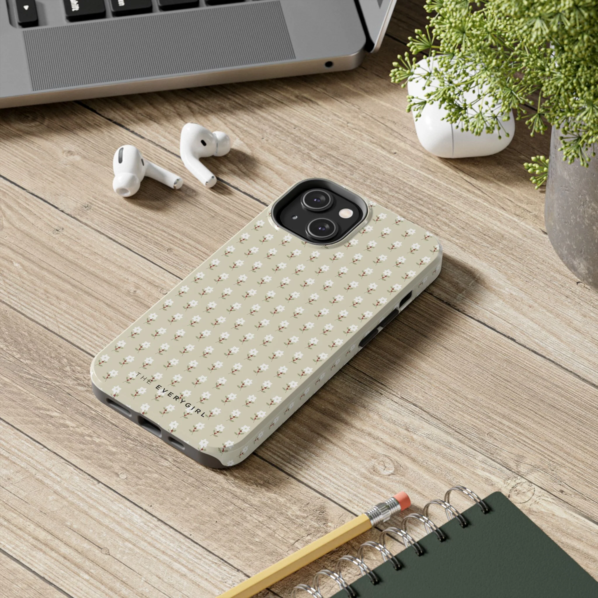 Neutral Tiny Flowers IPhone Case - Image 66