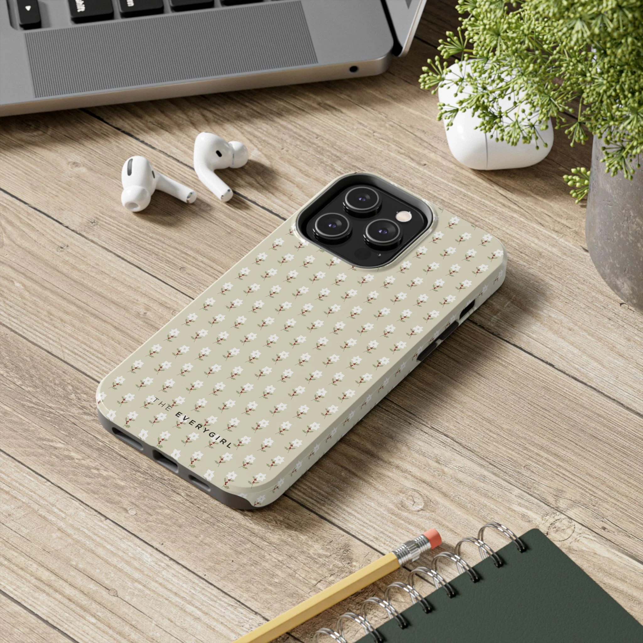 Neutral Tiny Flowers IPhone Case - Image 68